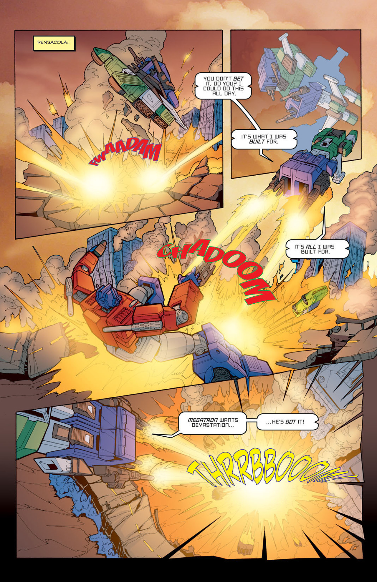 Read online The Transformers: Devastation comic -  Issue #4 - 14