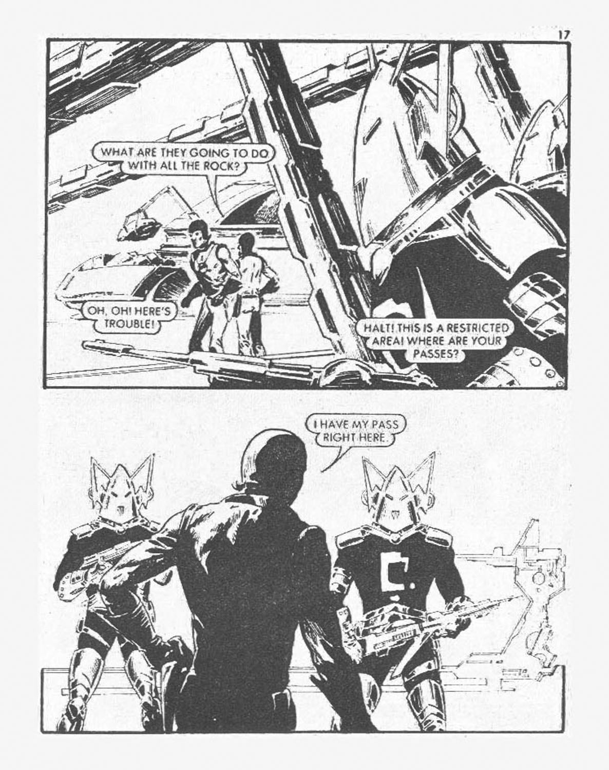Read online Starblazer comic -  Issue #29 - 17