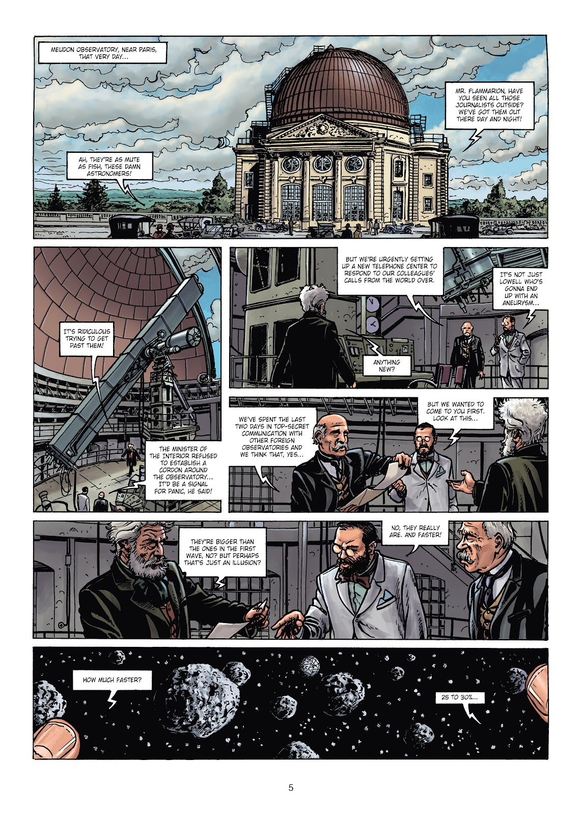 War of the World War One Vol. 3: The Monsters from Mars issue Full - Page 5
