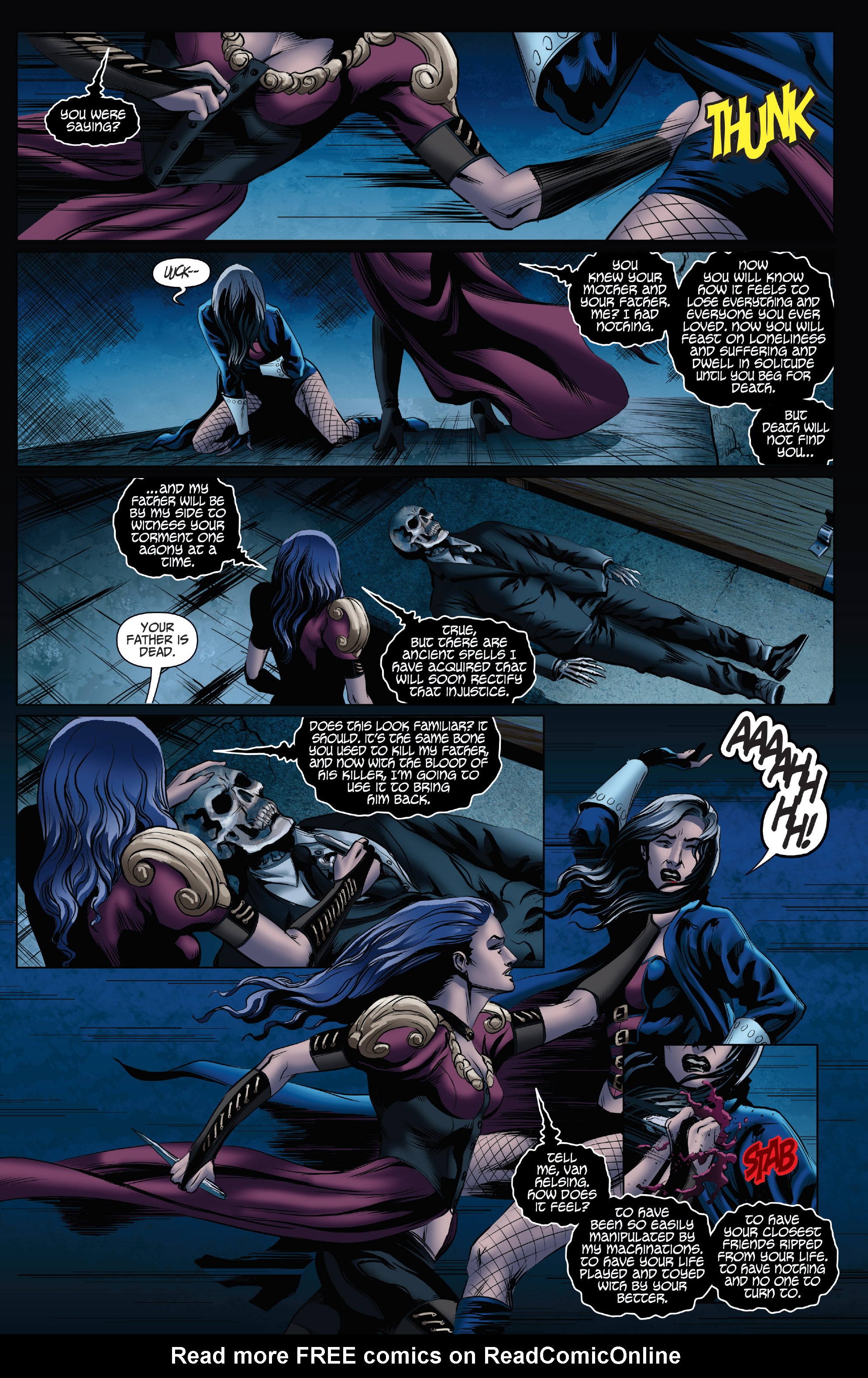 Read online Van Helsing vs. Dracula's Daughter comic -  Issue #5 - 10