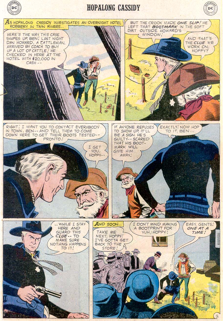 Read online Hopalong Cassidy comic -  Issue #134 - 26