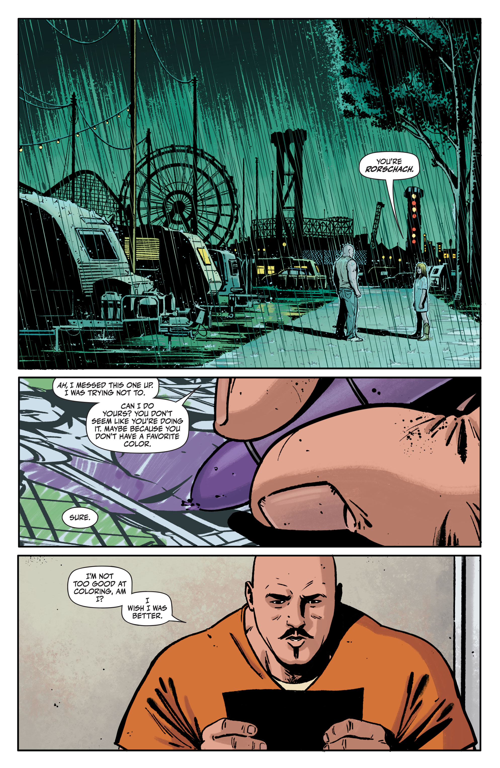 Read online Rorschach comic -  Issue #4 - 16