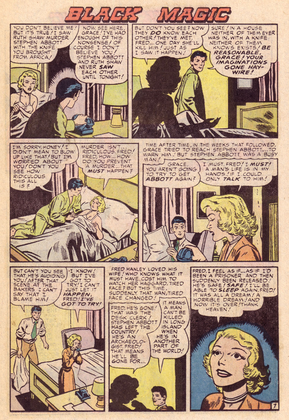 Read online Black Magic (1973) comic -  Issue #9 - 11
