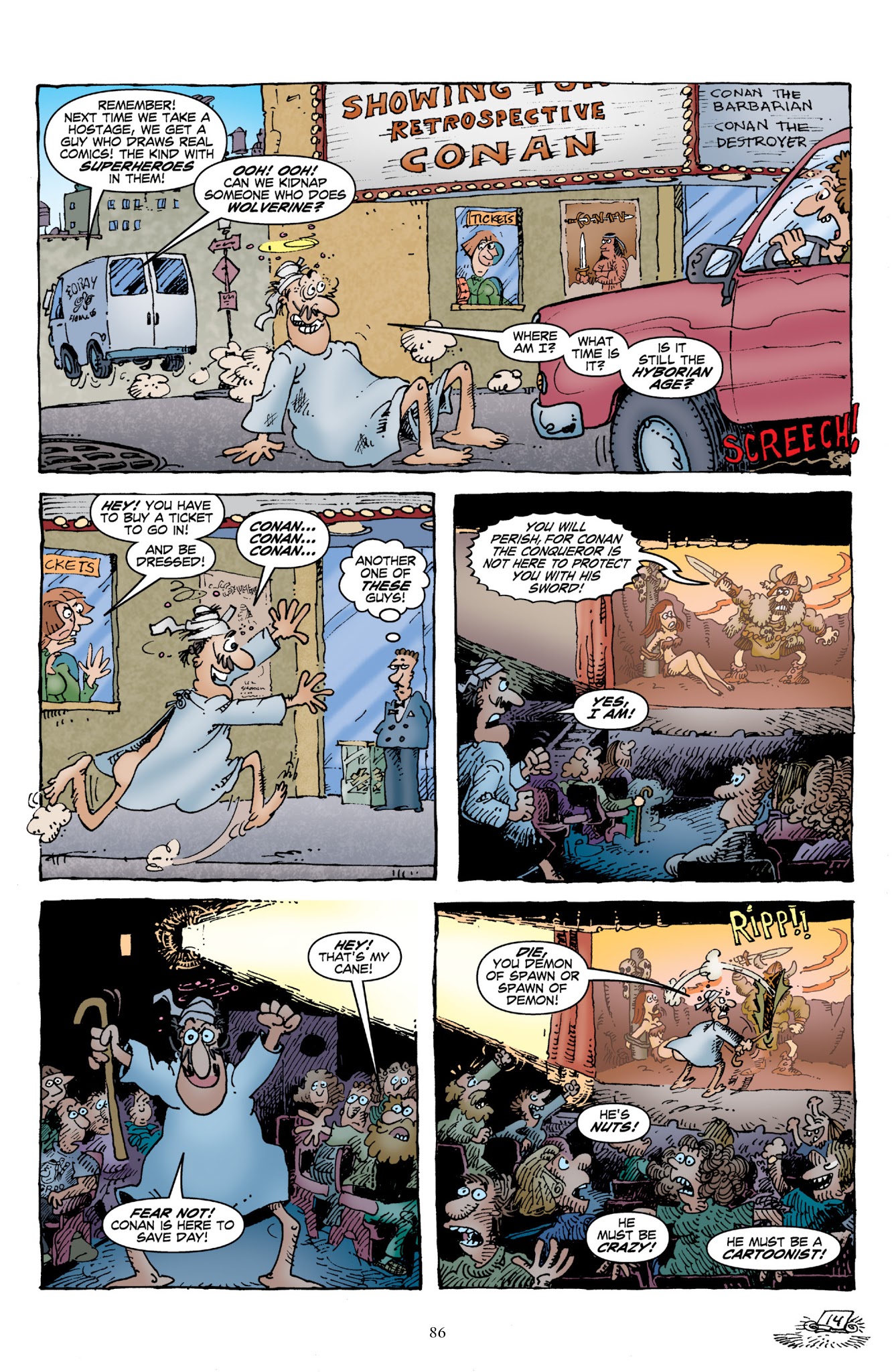Read online Groo vs. Conan comic -  Issue # TPB - 88