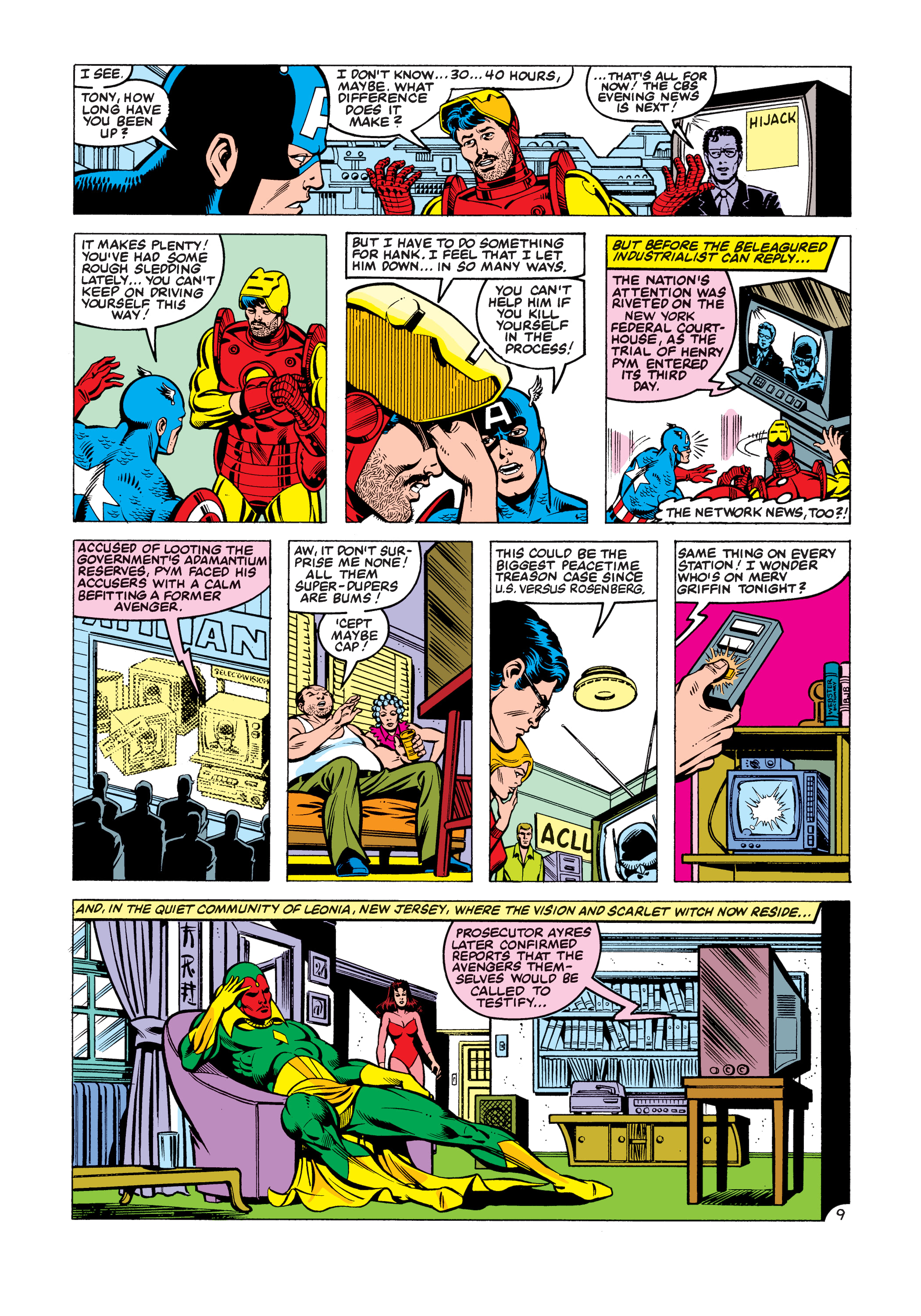 Read online Marvel Masterworks: The Avengers comic -  Issue # TPB 22 (Part 1) - 79