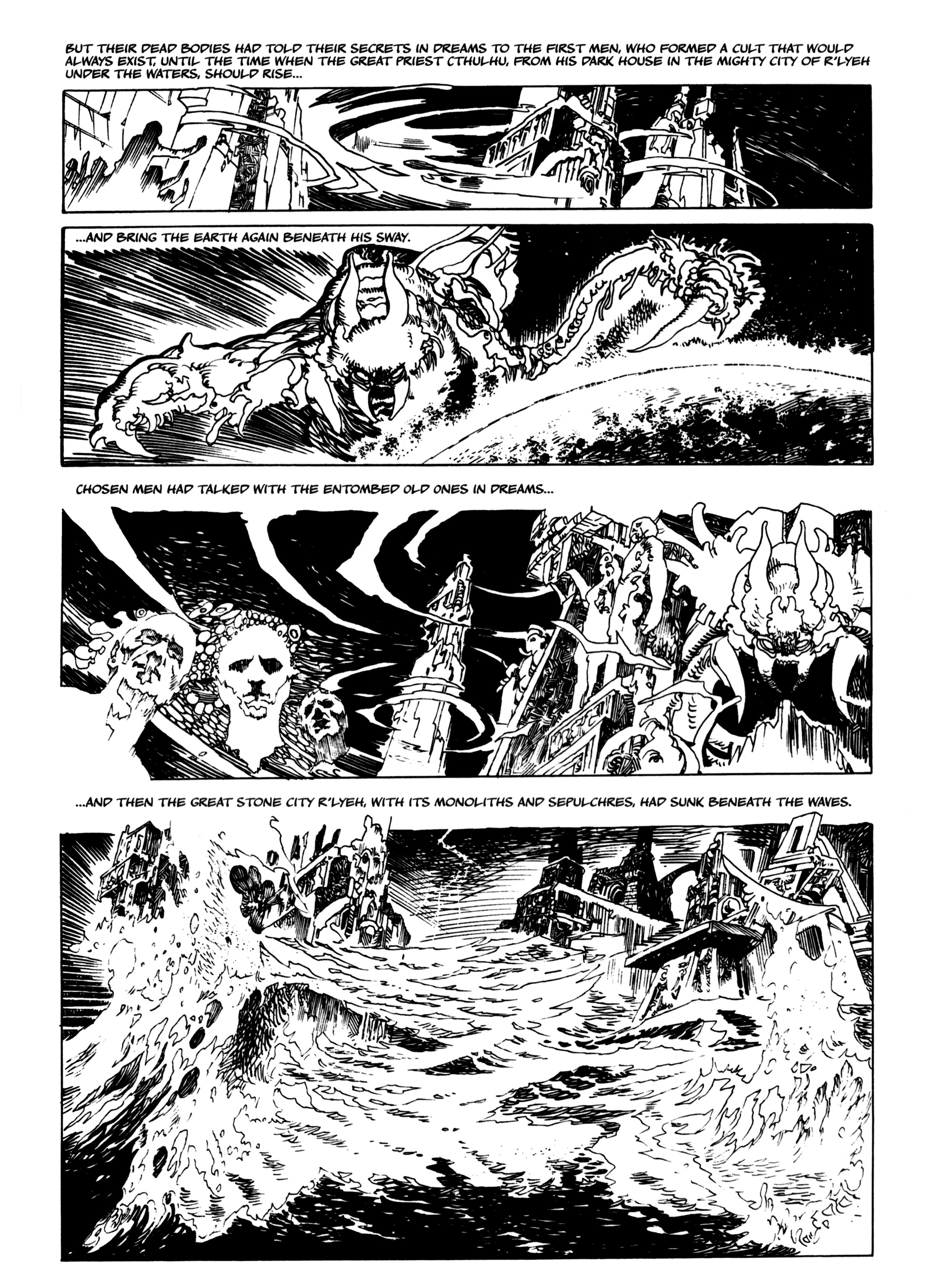 Read online Lovecraft: The Myth of Cthulhu comic -  Issue # TPB - 65