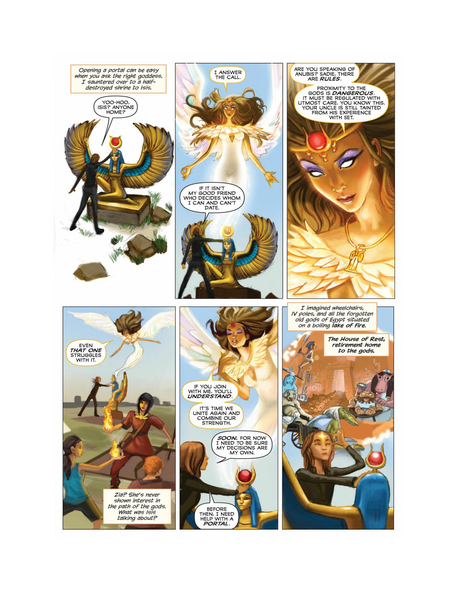 Read online The Kane Chronicles comic -  Issue # TPB 3 (Part 1) - 58