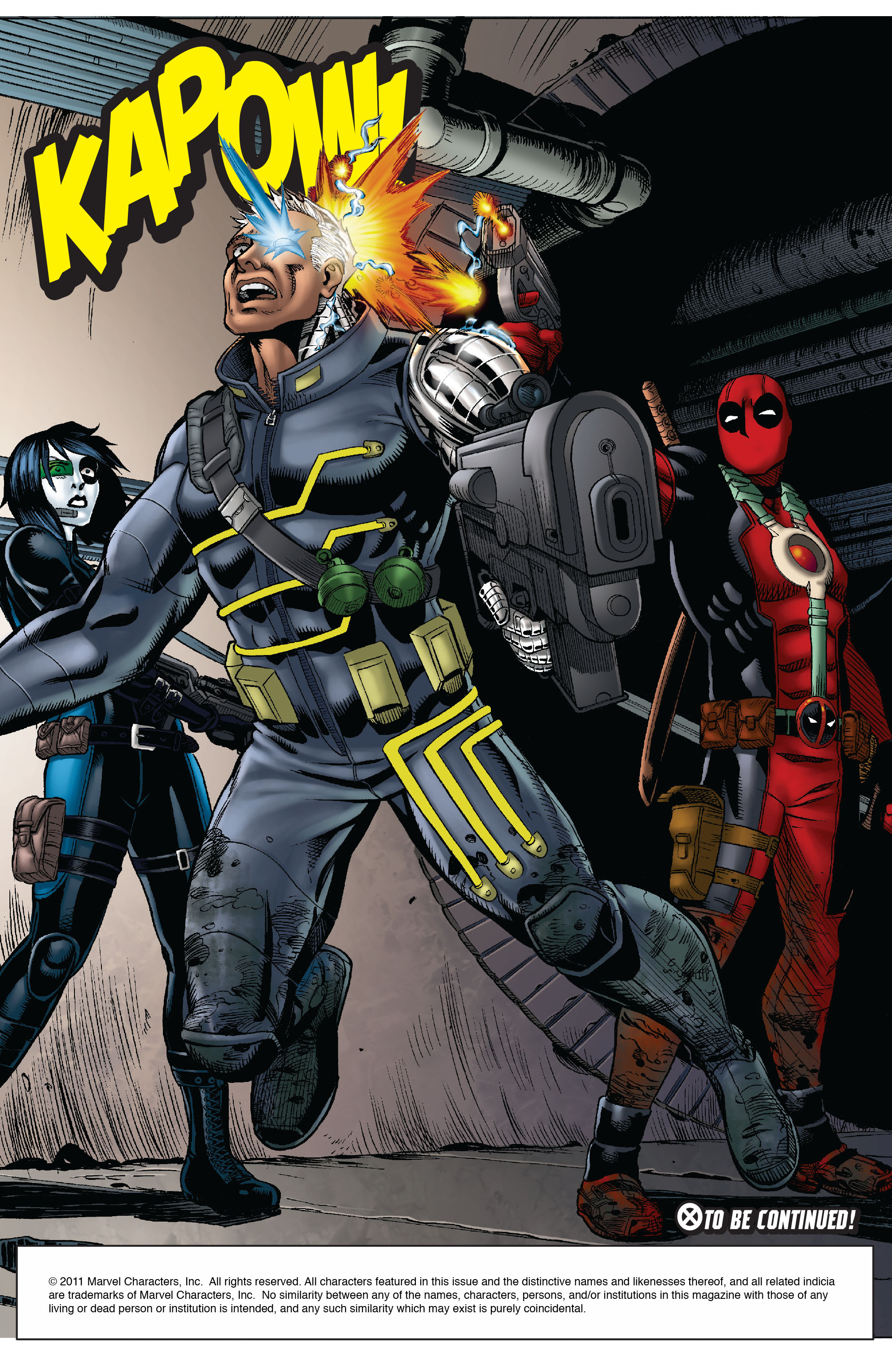 Read online Cable and Deadpool comic -  Issue #33 - 22