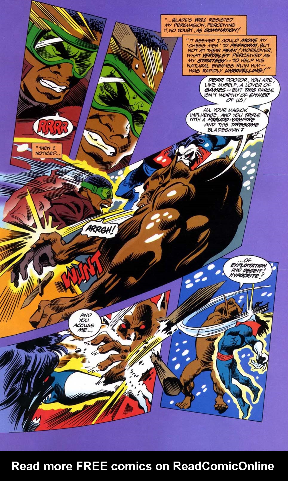 Read online Midnight Sons Unlimited comic -  Issue #6 - 32