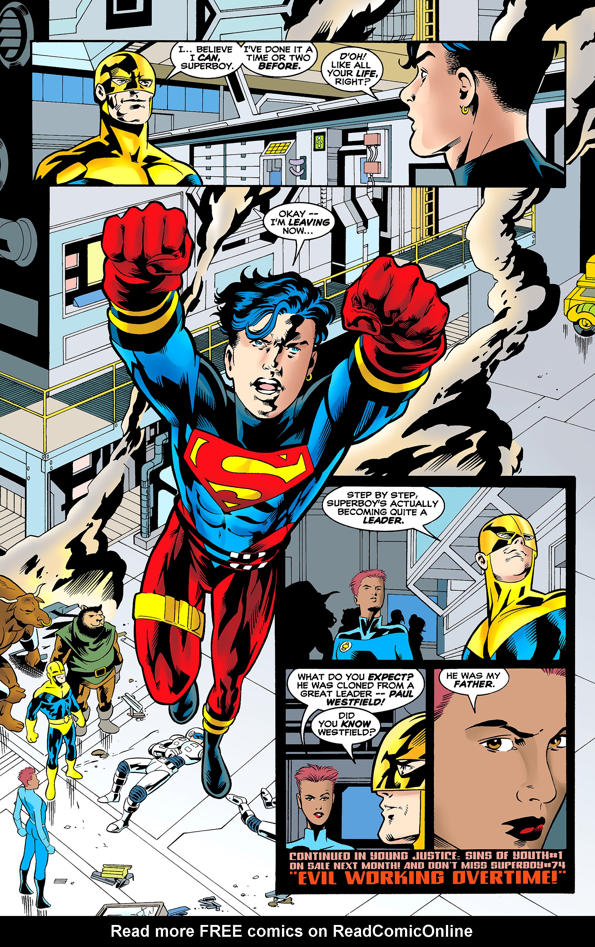 Read online Superboy (1994) comic -  Issue #73 - 22
