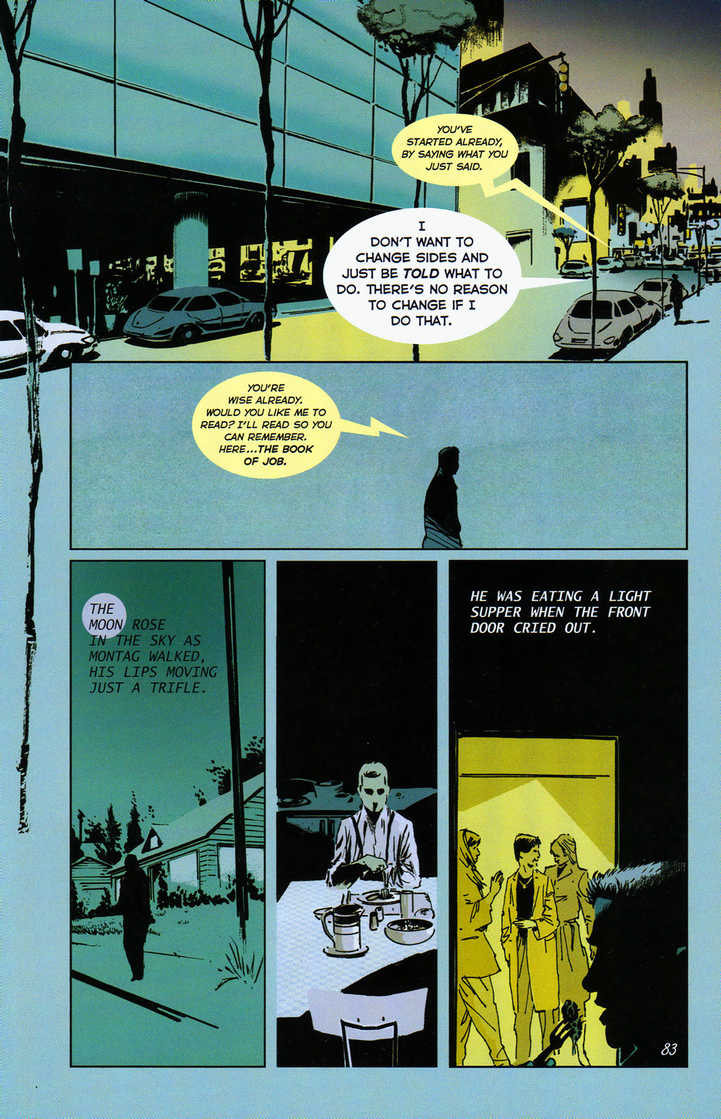 Read online Ray Bradbury's Fahrenheit 451: The Authorized Adaptation comic -  Issue # TPB - 92