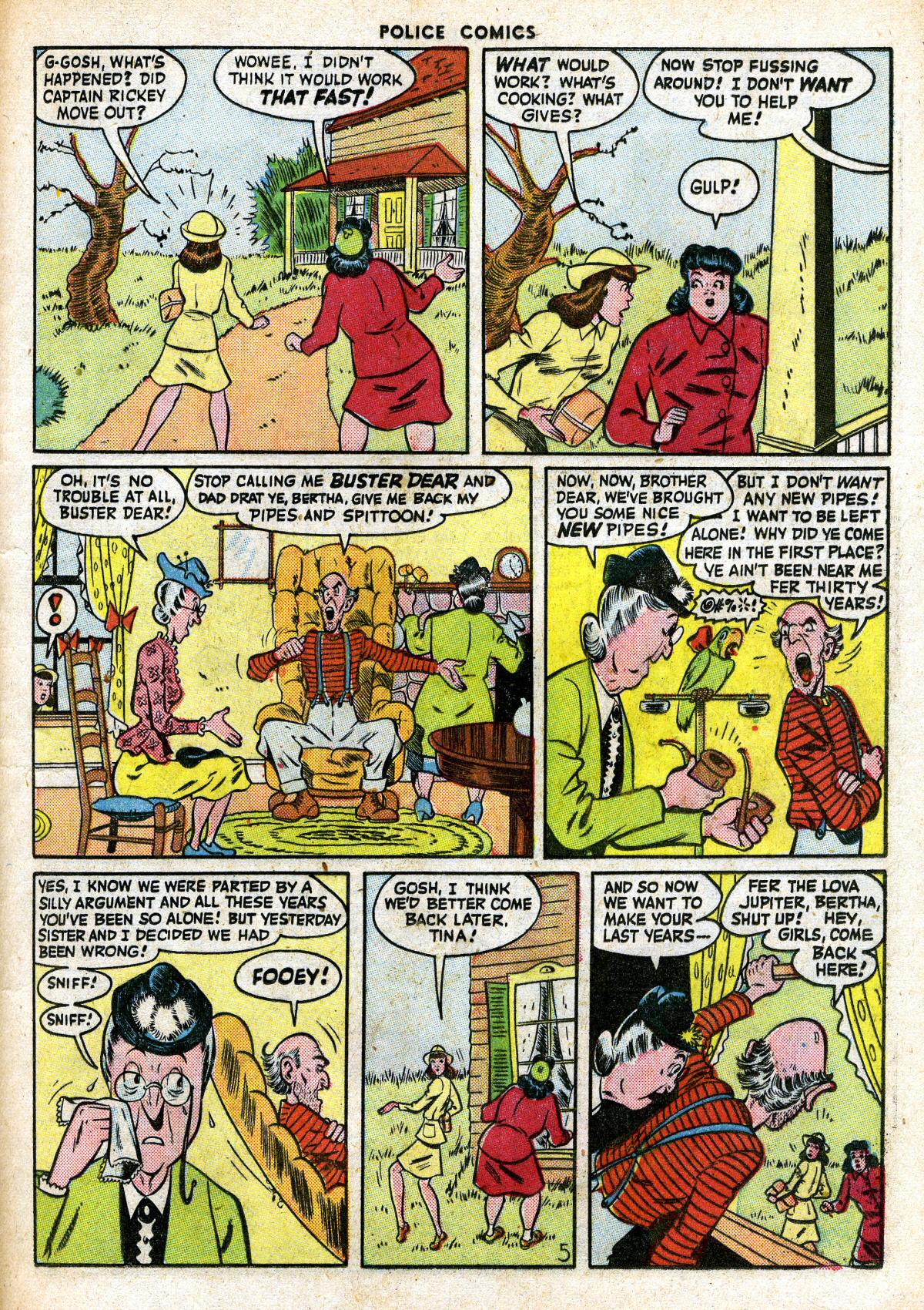 Read online Police Comics comic -  Issue #63 - 41