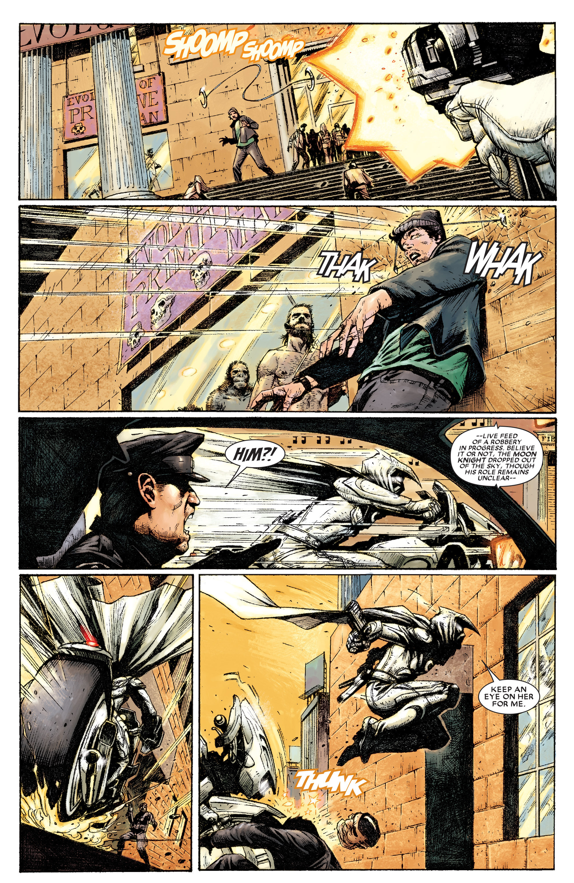 Read online Vengeance of the Moon Knight comic -  Issue # (2009) _TPB 1 - 10