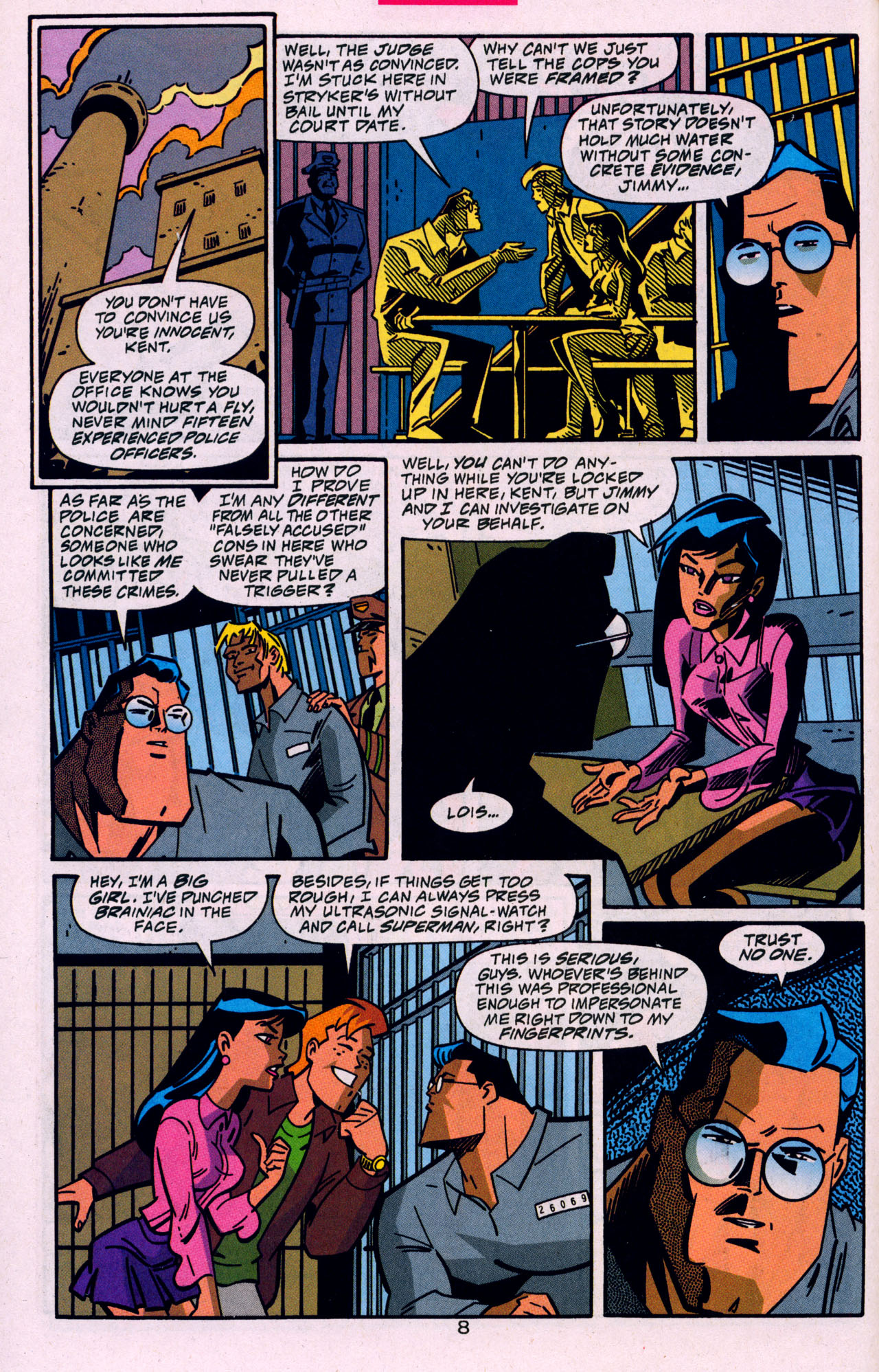 Superman Adventures Issue #37 #40 - English 9