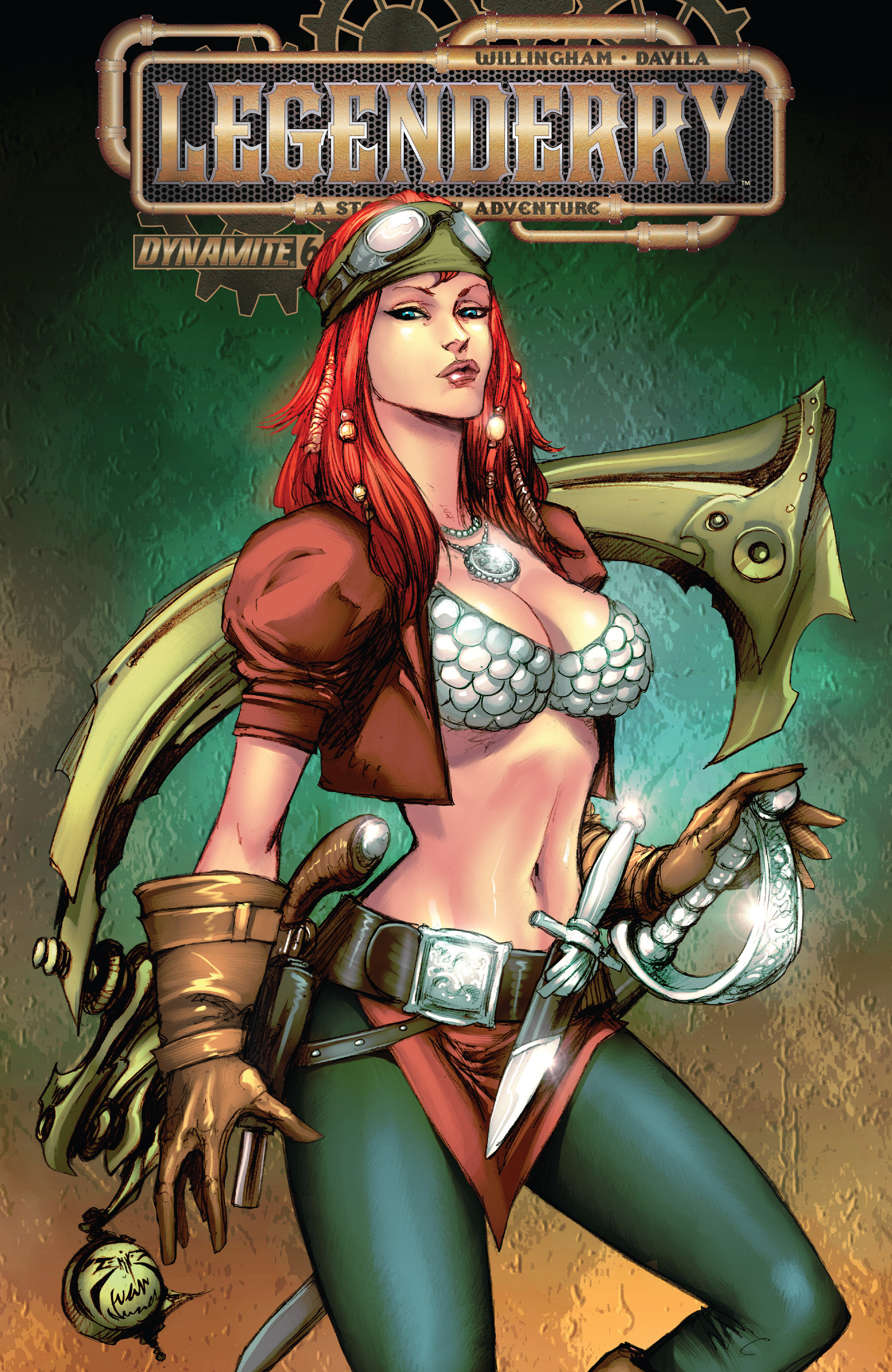 Read online Legenderry: A Steampunk Adventure comic -  Issue #6 - 1