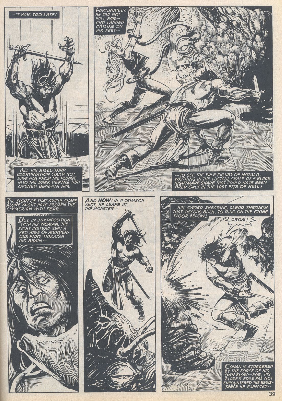 Read online The Savage Sword Of Conan comic -  Issue #20 - 39