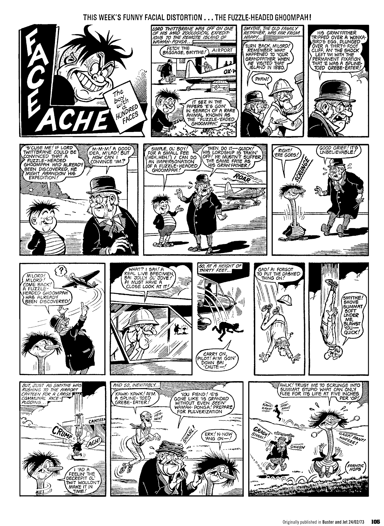 Read online Faceache: The First Hundred Scrunges comic -  Issue # TPB 1 - 107