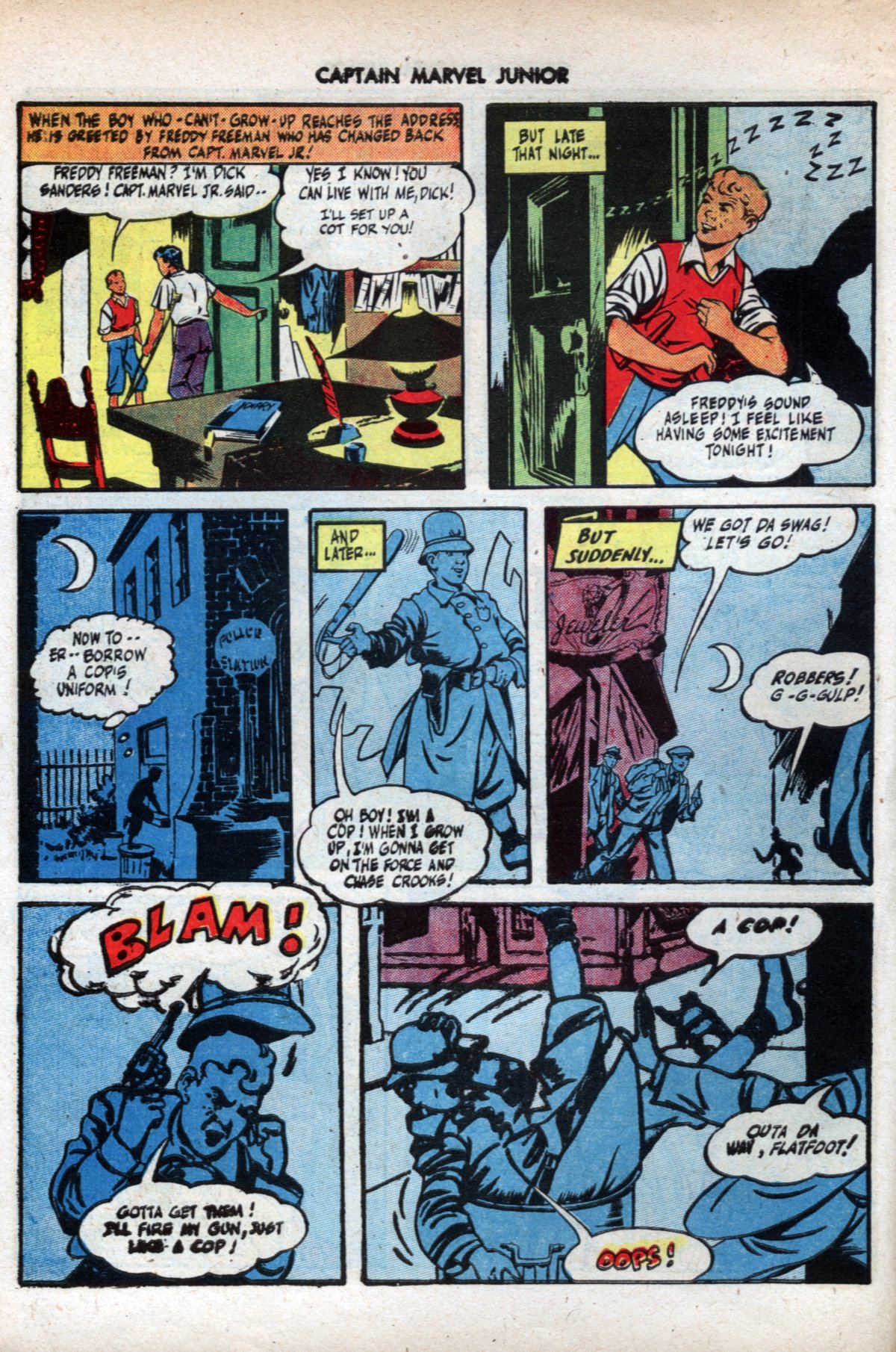 Read online Captain Marvel, Jr. comic -  Issue #40 - 8