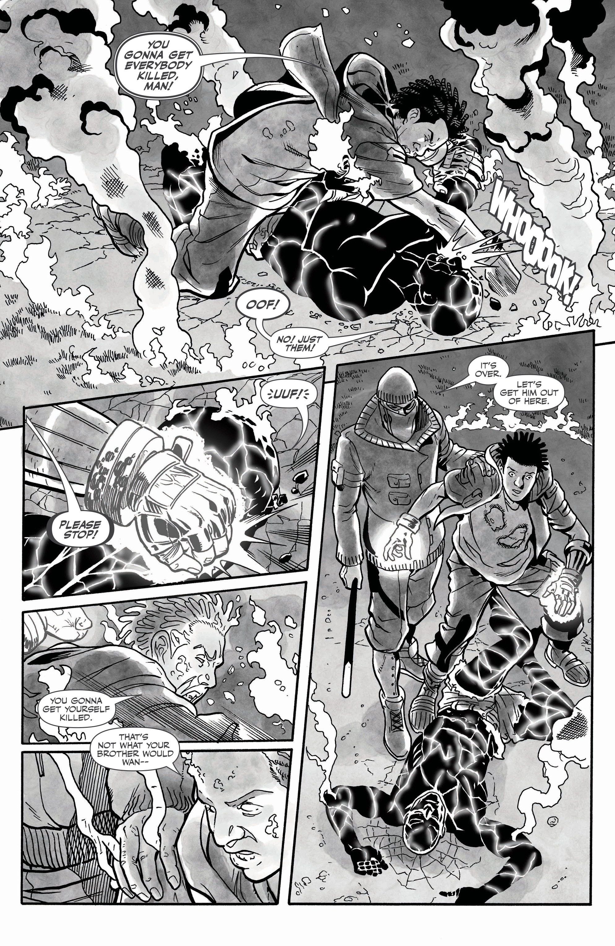 Read online Black comic -  Issue #2 - 17