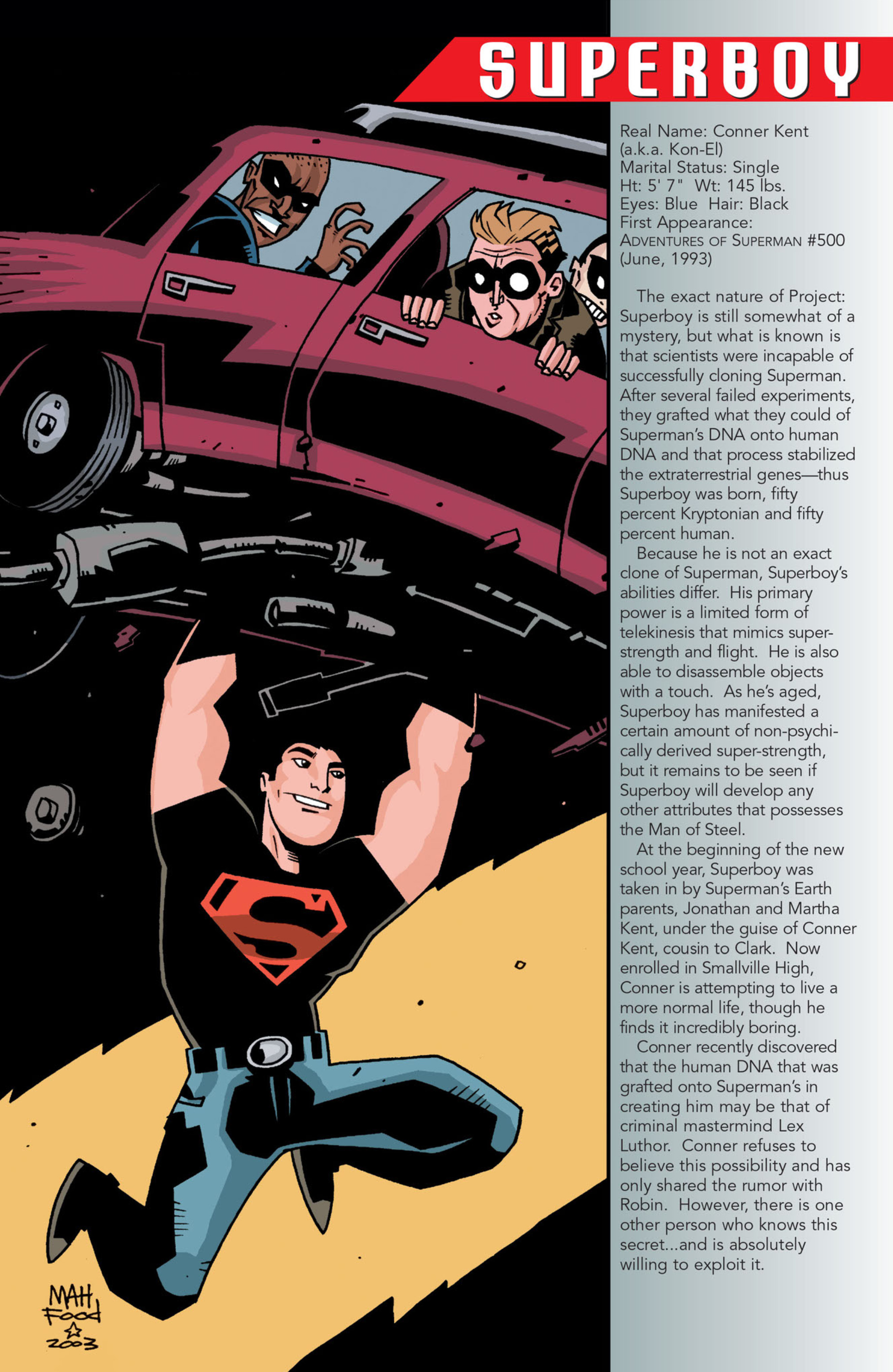Read online Teen Titans/Outsiders Secret Files comic -  Issue # Full - 53