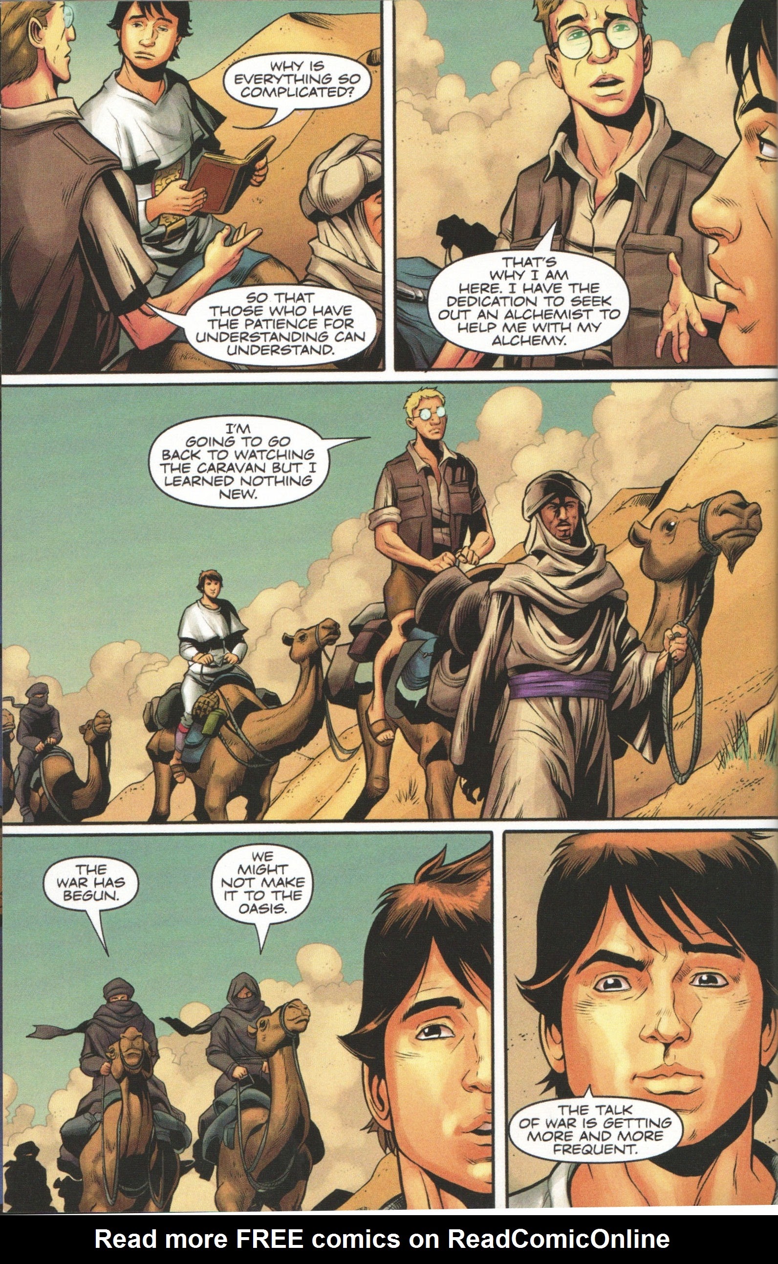 Read online The Alchemist: A Graphic Novel comic -  Issue # TPB (Part 2) - 26