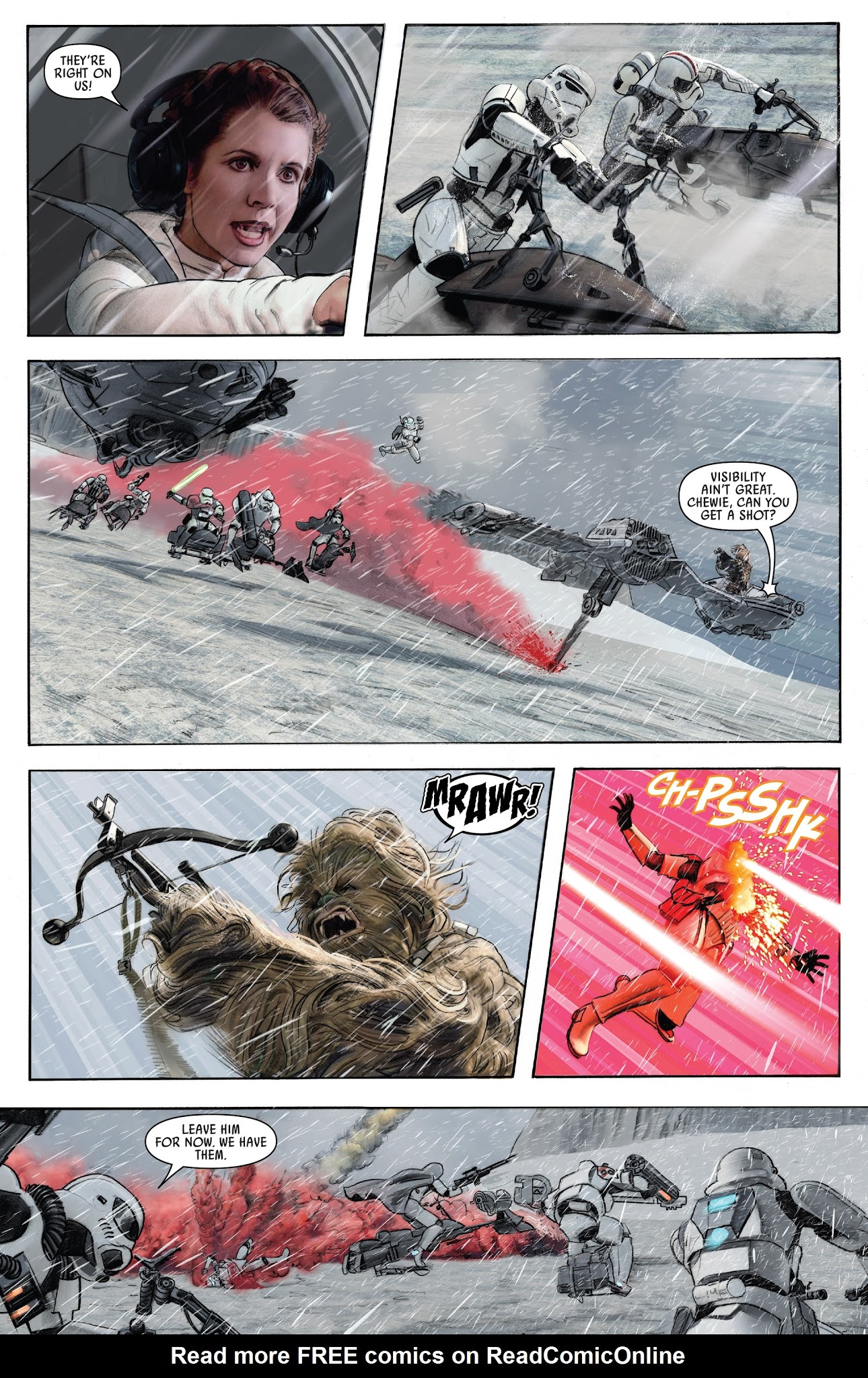 Read online Star Wars Episode VIII: The Last Jedi - Storms of Crait comic -  Issue # Full - 21