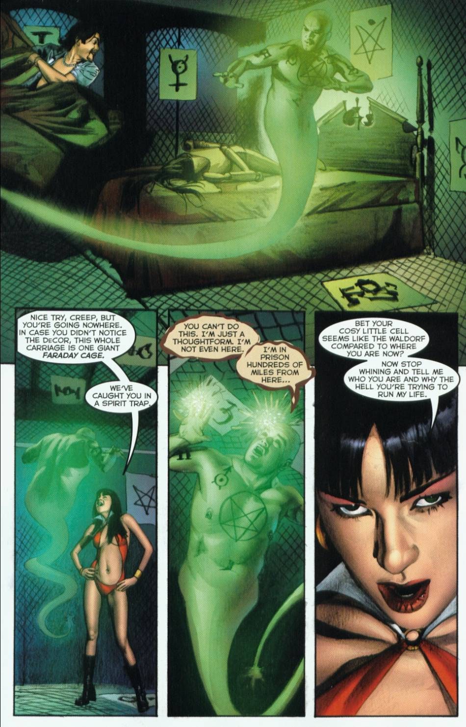 Read online Vampirella (2001) comic -  Issue #11 - 14