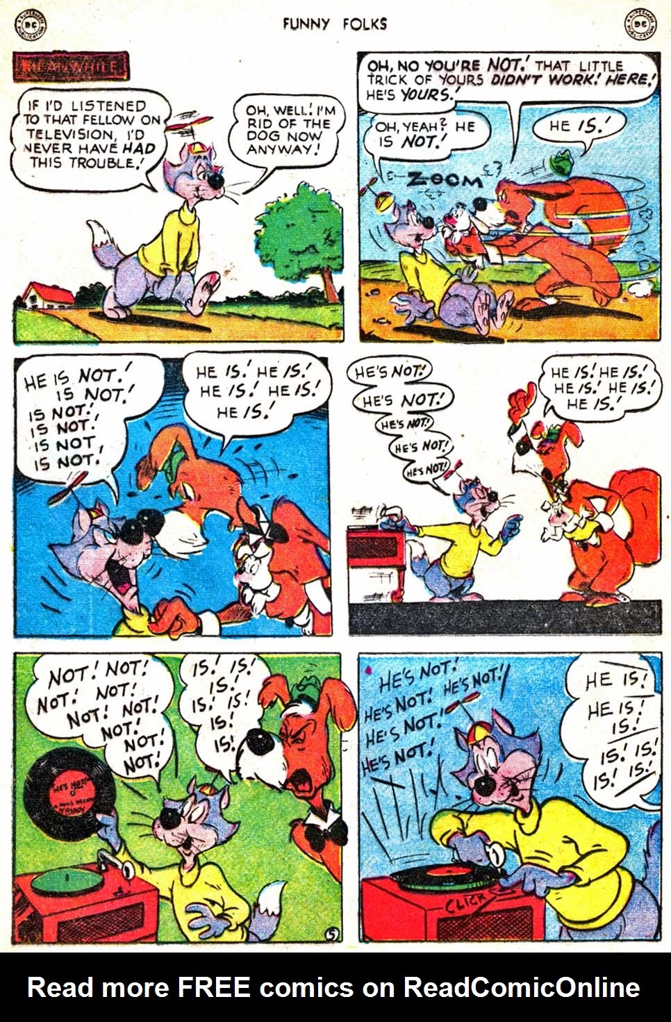 Read online Funny Folks comic -  Issue #22 - 22