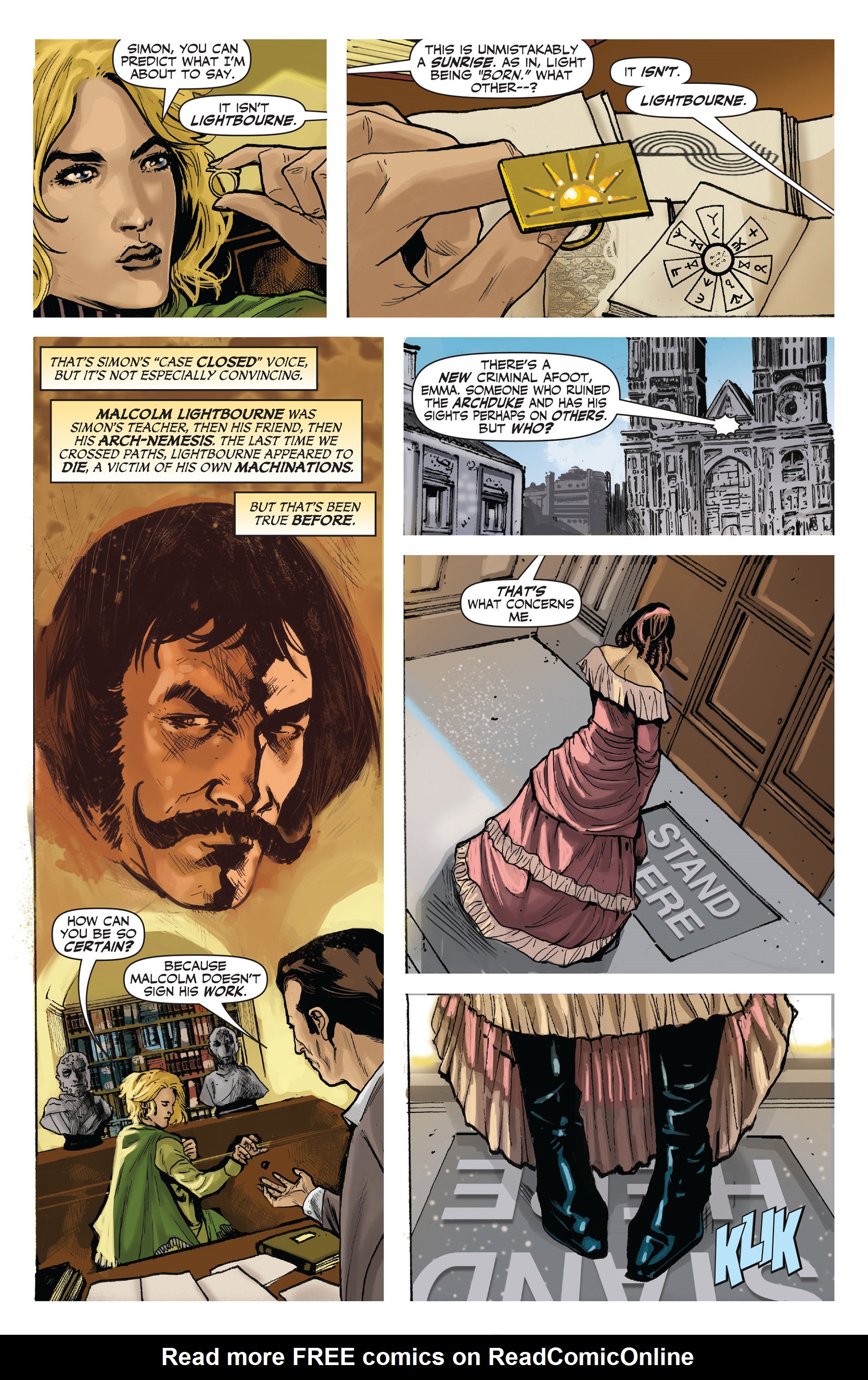Read online Ruse (2011) comic -  Issue #2 - 11