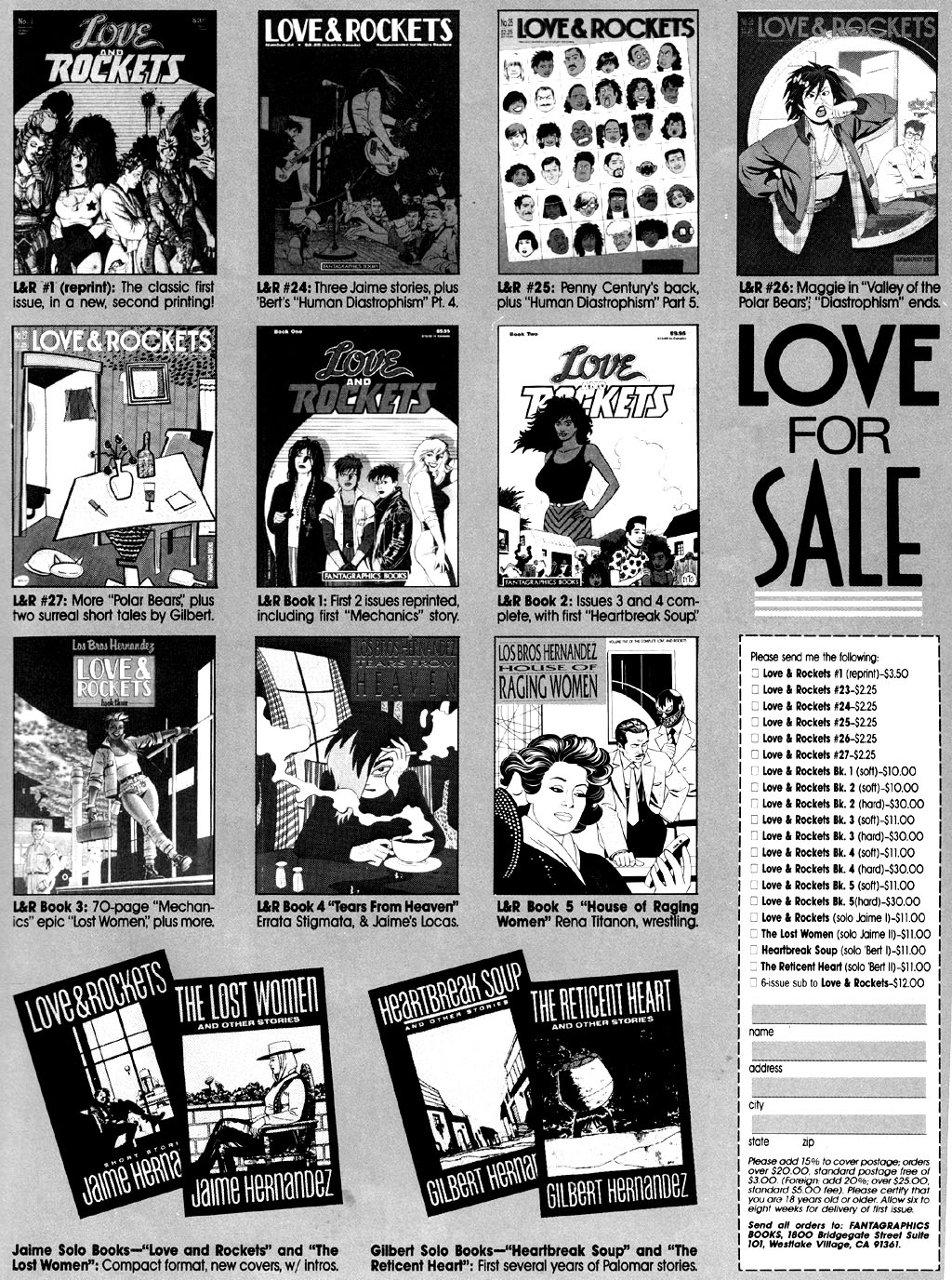 Read online Love and Rockets (1982) comic -  Issue #27 - 35