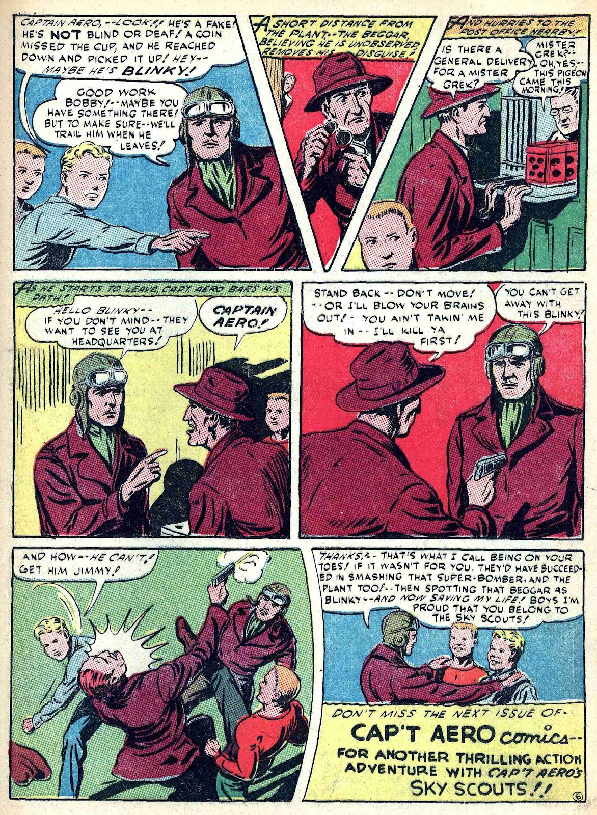 Captain Aero Comics issue 13 - Page 43