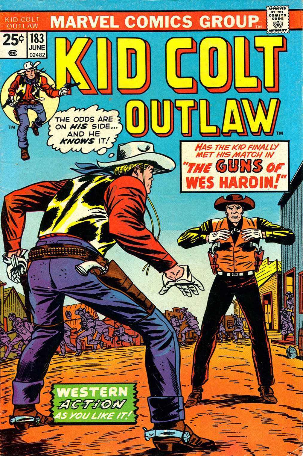 Read online Kid Colt Outlaw comic -  Issue #183 - 1