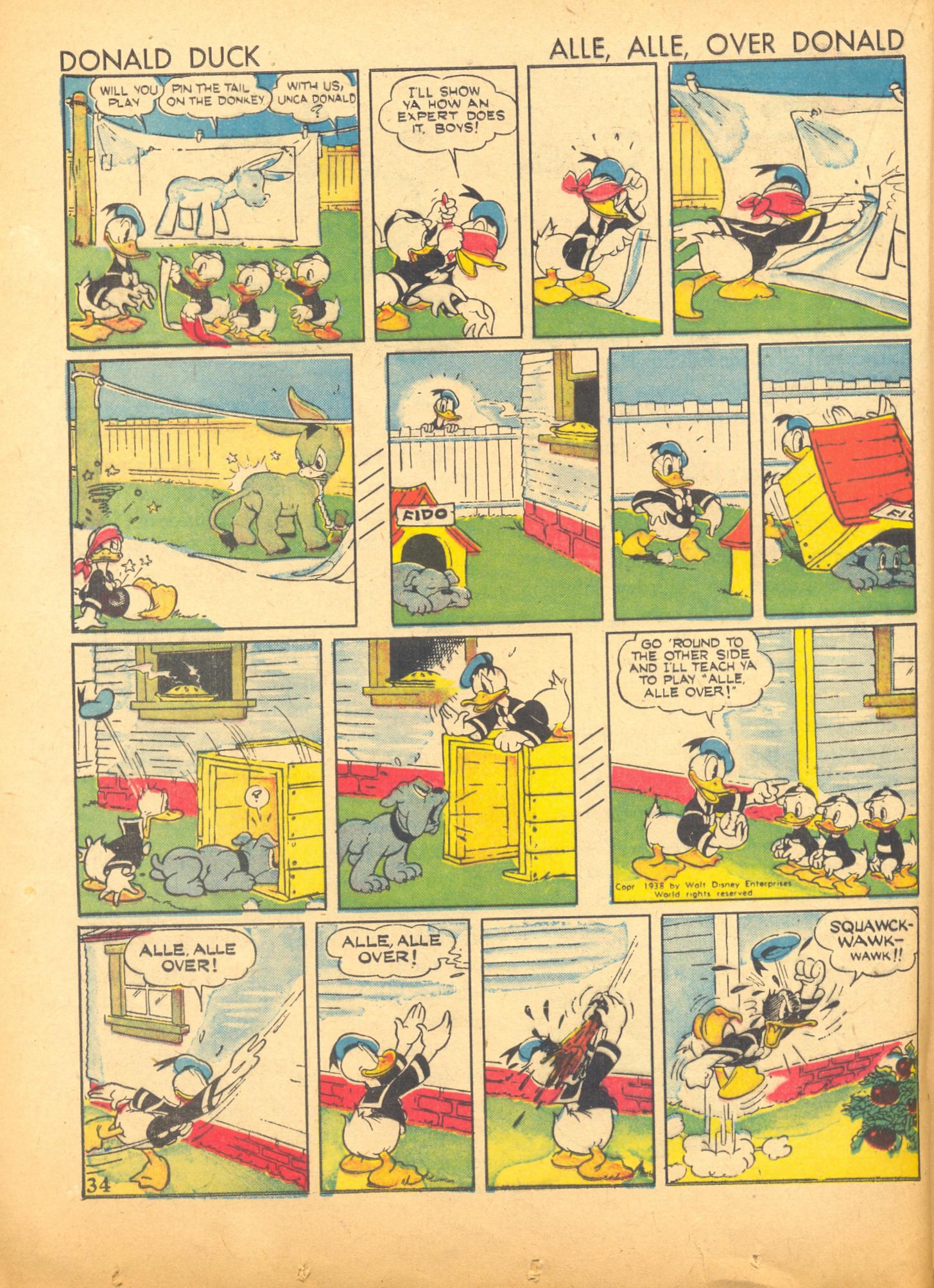 Read online Walt Disney's Comics and Stories comic -  Issue #11 - 36