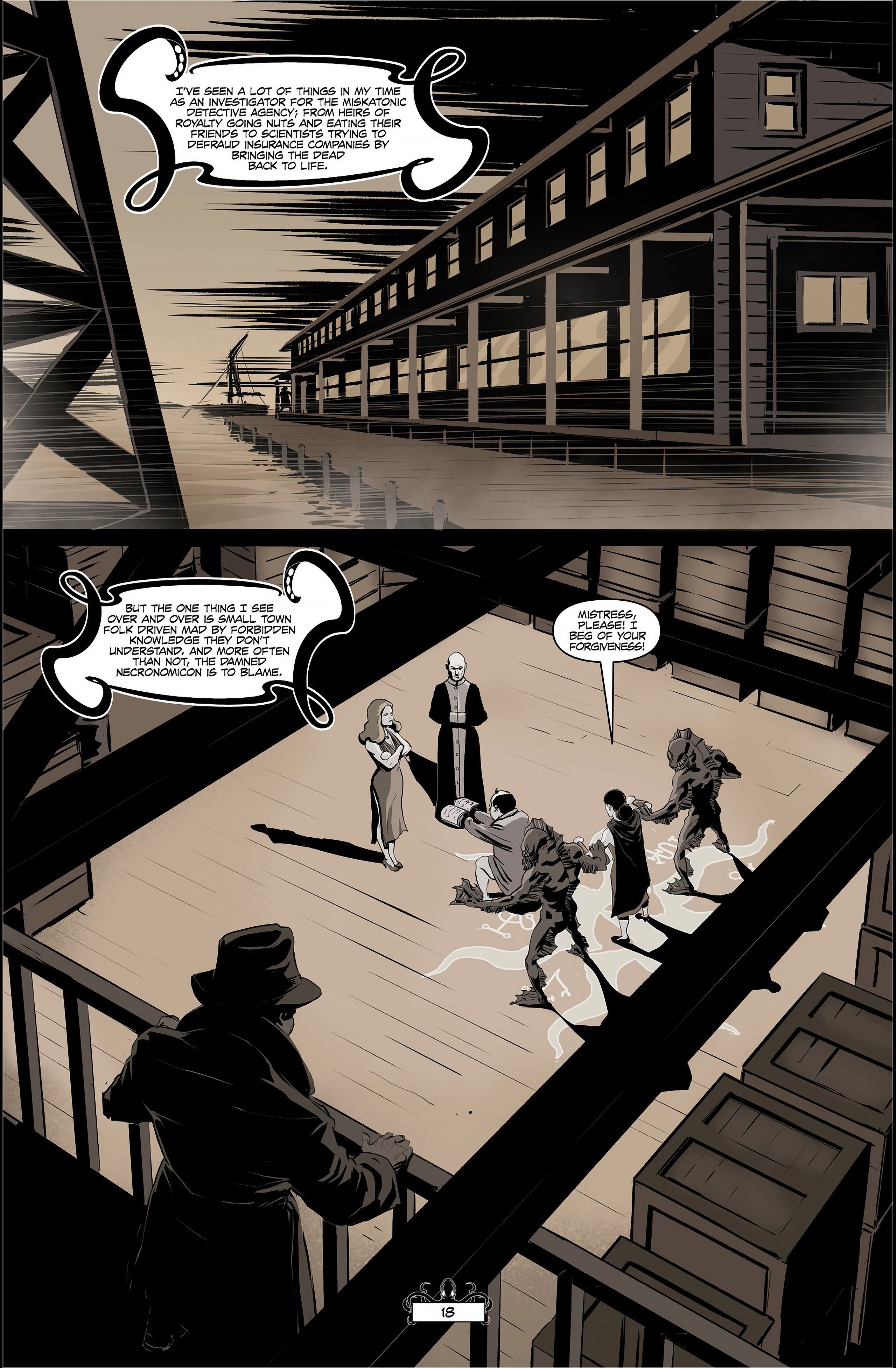 Read online Lovecraft P.I. - A Shot in the Dark comic -  Issue # TPB - 72