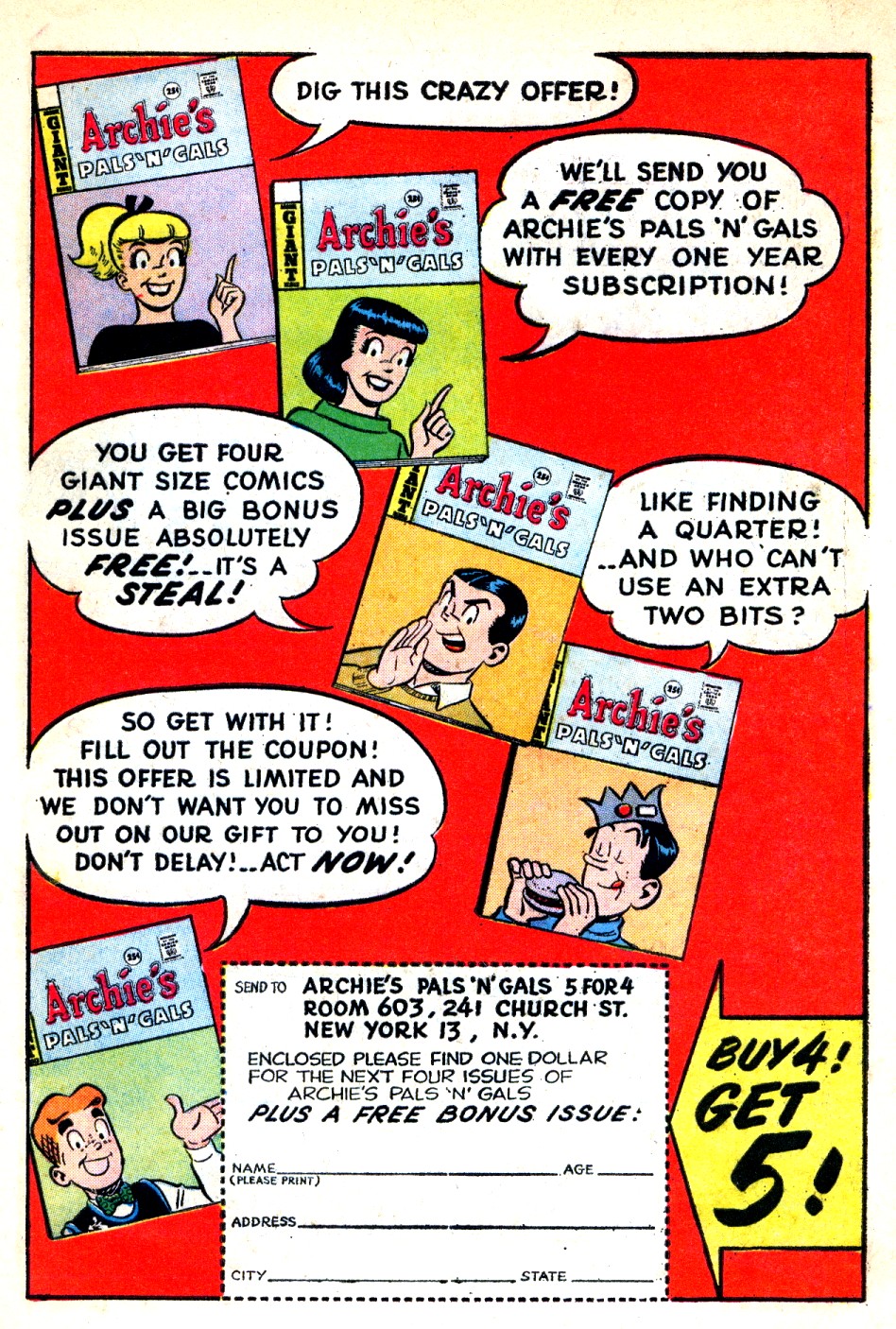 Read online Archie's Madhouse comic -  Issue #39 - 19