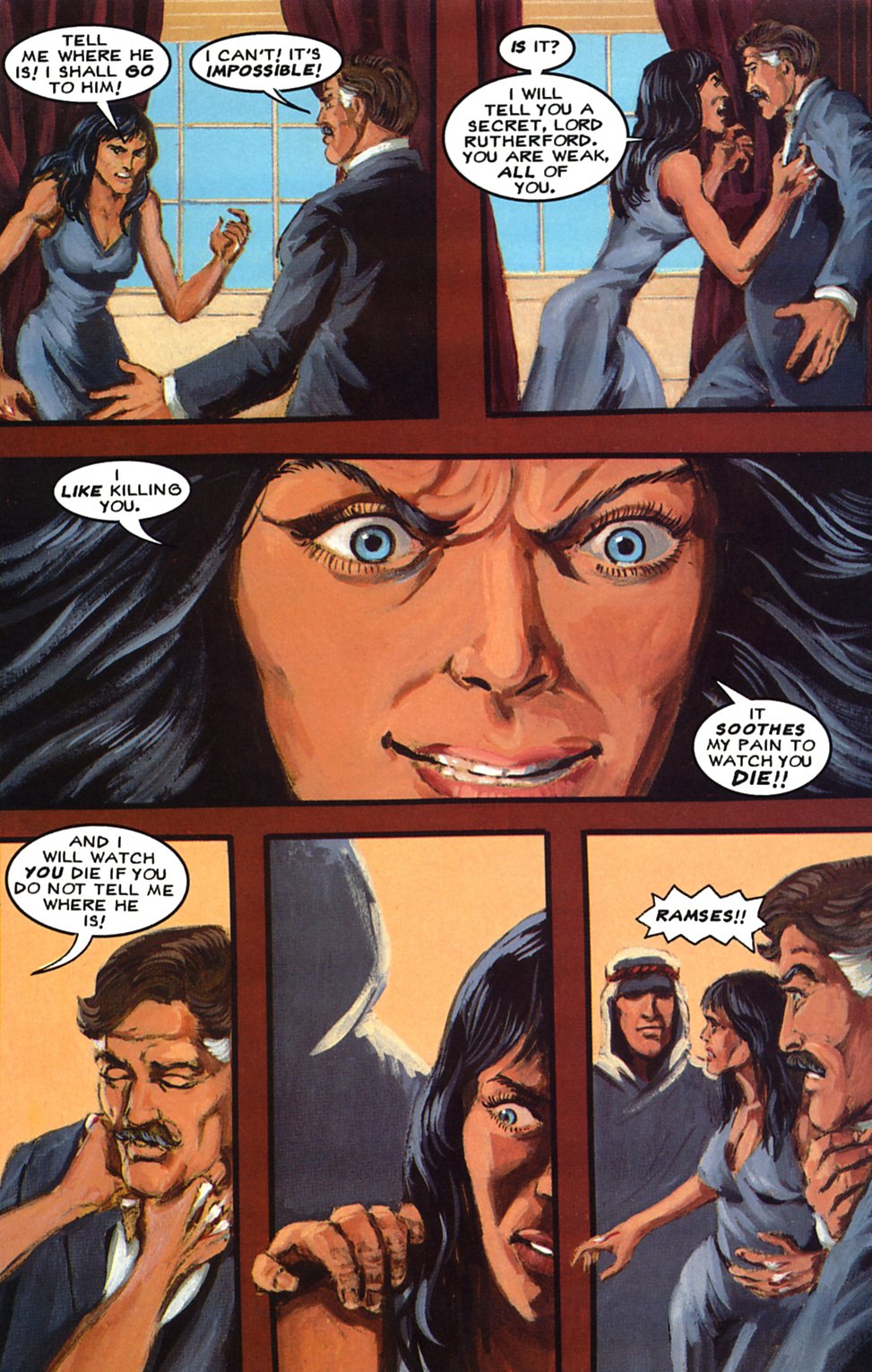 Read online Anne Rice's The Mummy or Ramses the Damned comic -  Issue #8 - 18