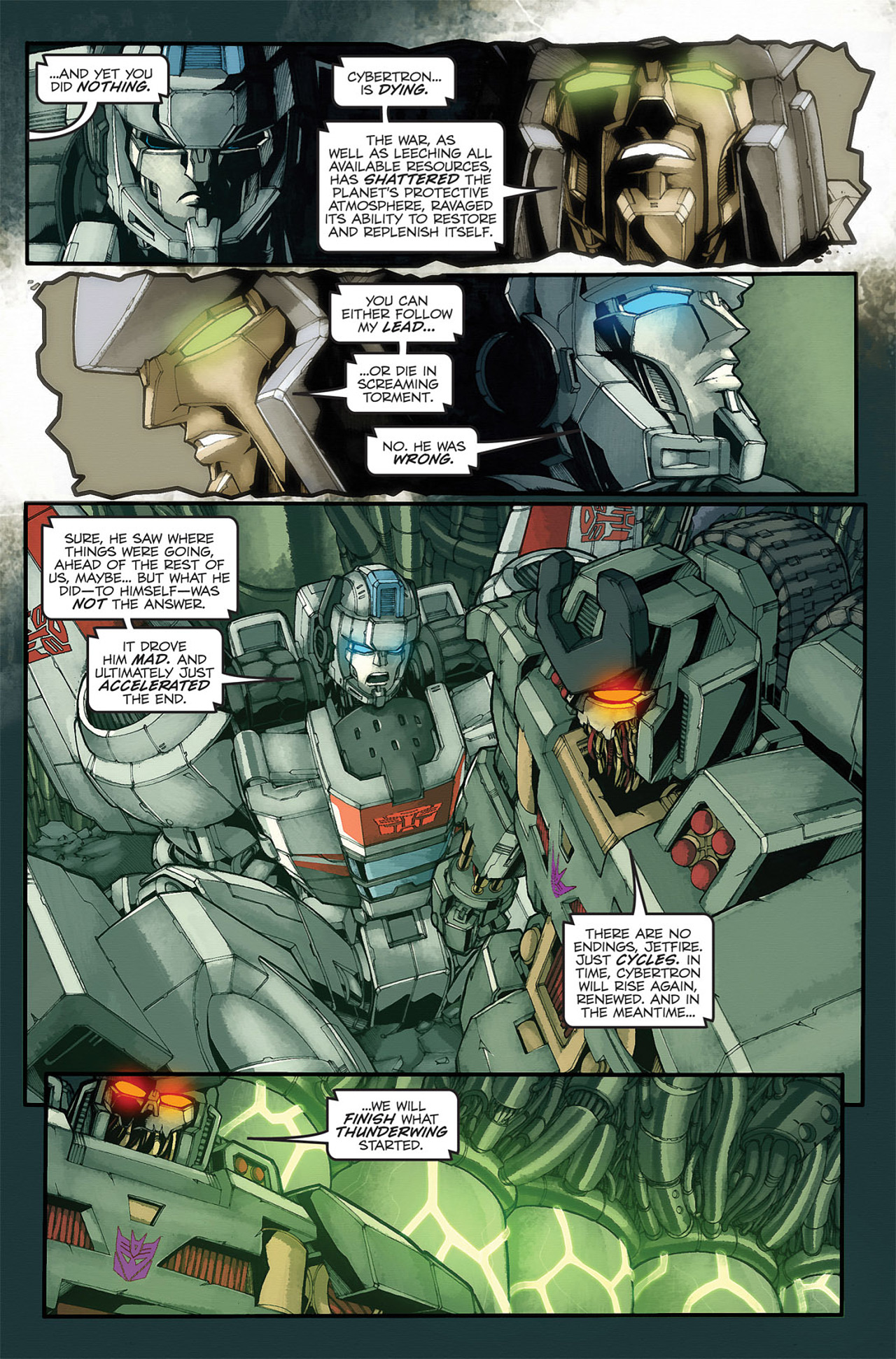 Read online The Transformers: Stormbringer comic -  Issue #2 - 8