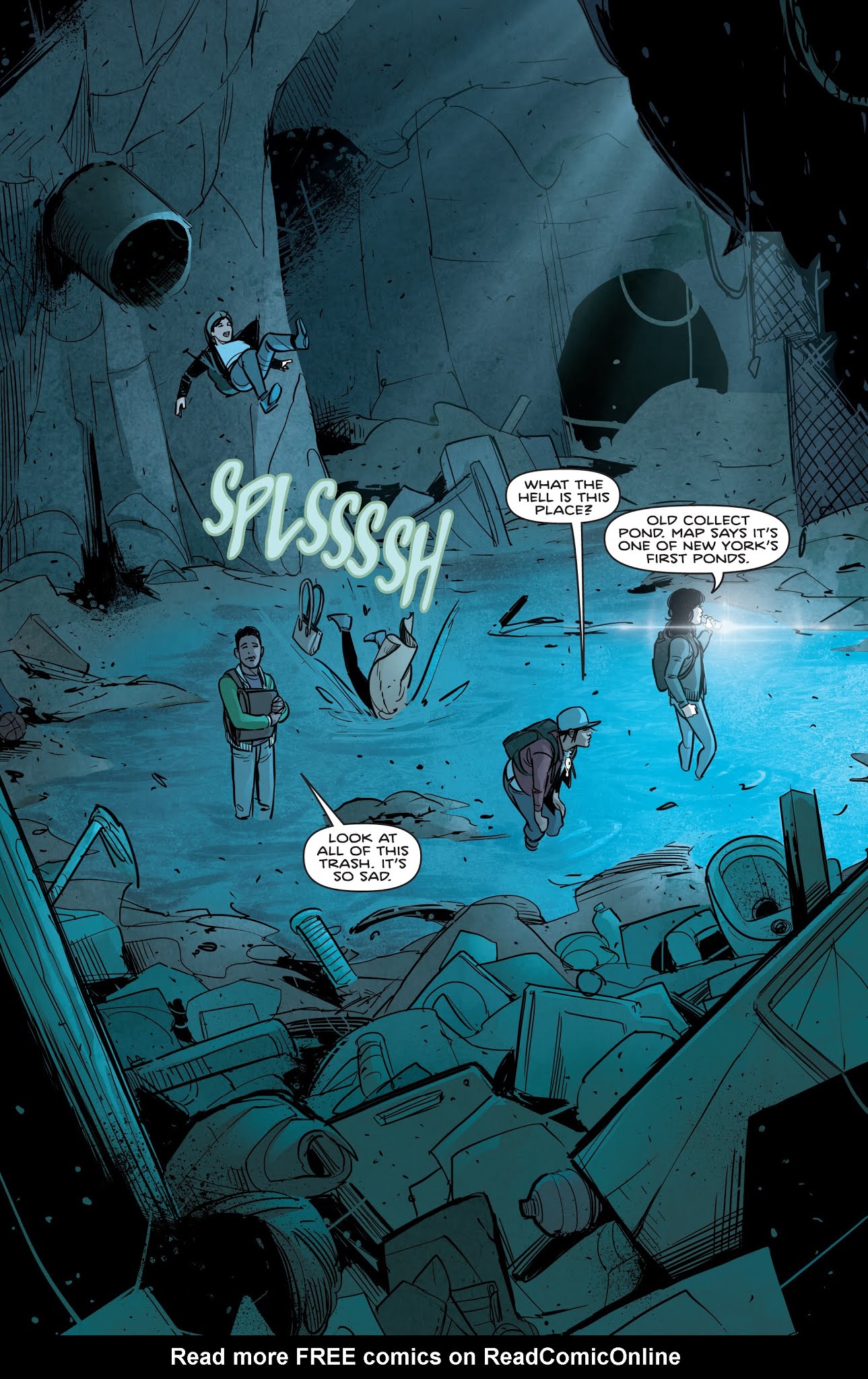 Read online The Lost City Explorers comic -  Issue #3 - 16