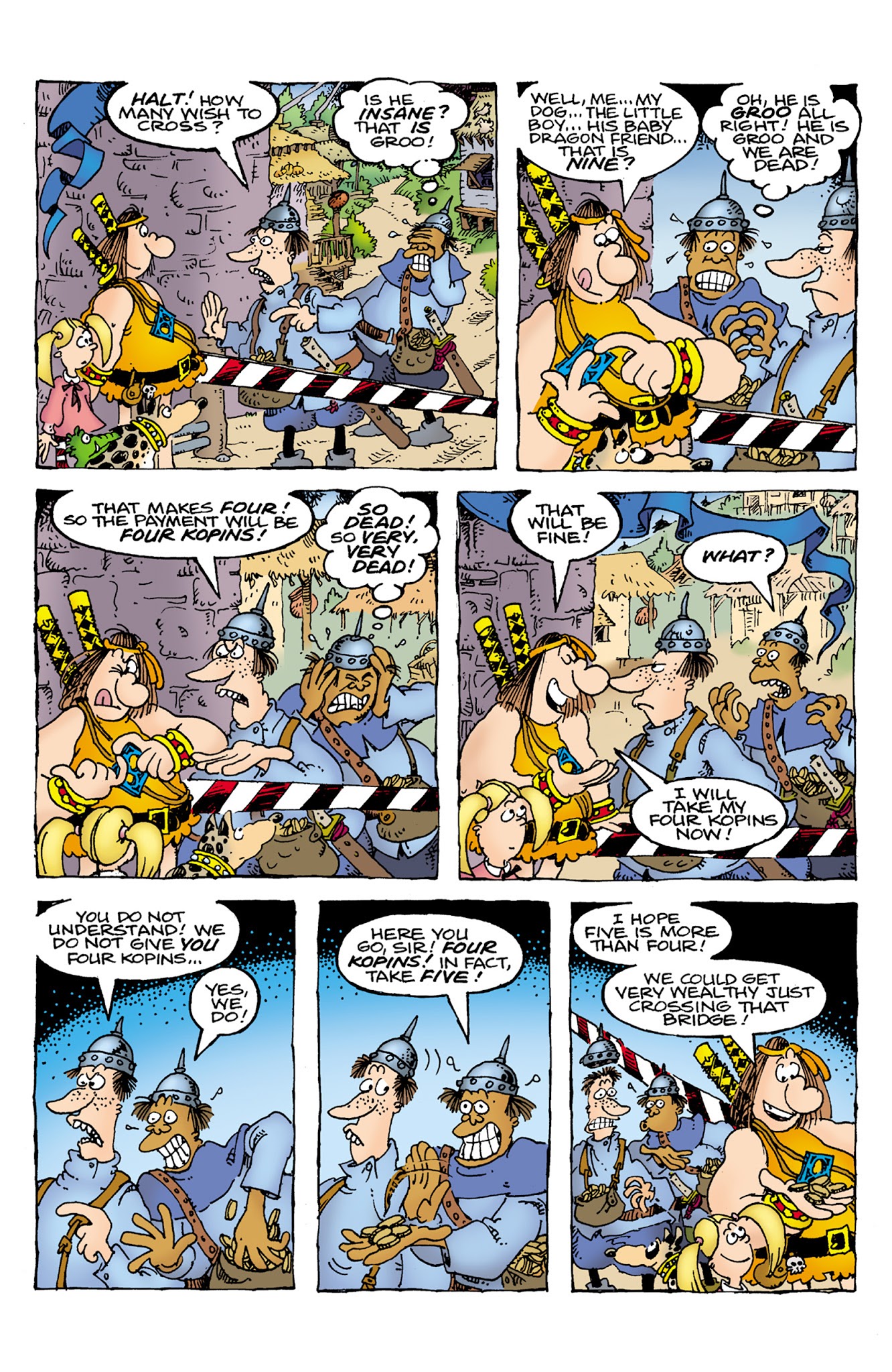 Read online Groo: Friends and Foes comic -  Issue #6 - 11