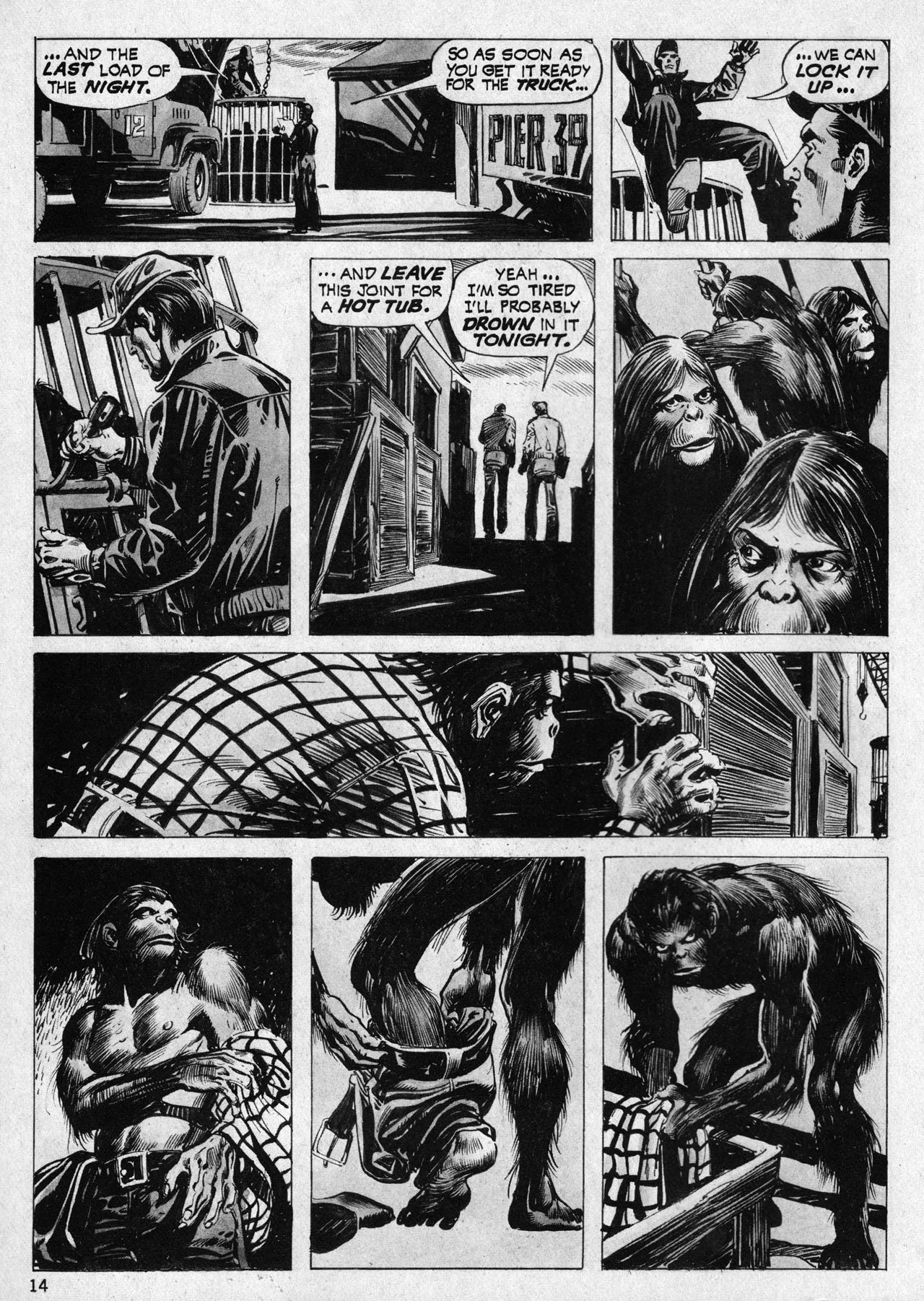 Read online Planet of the Apes comic -  Issue #18 - 14