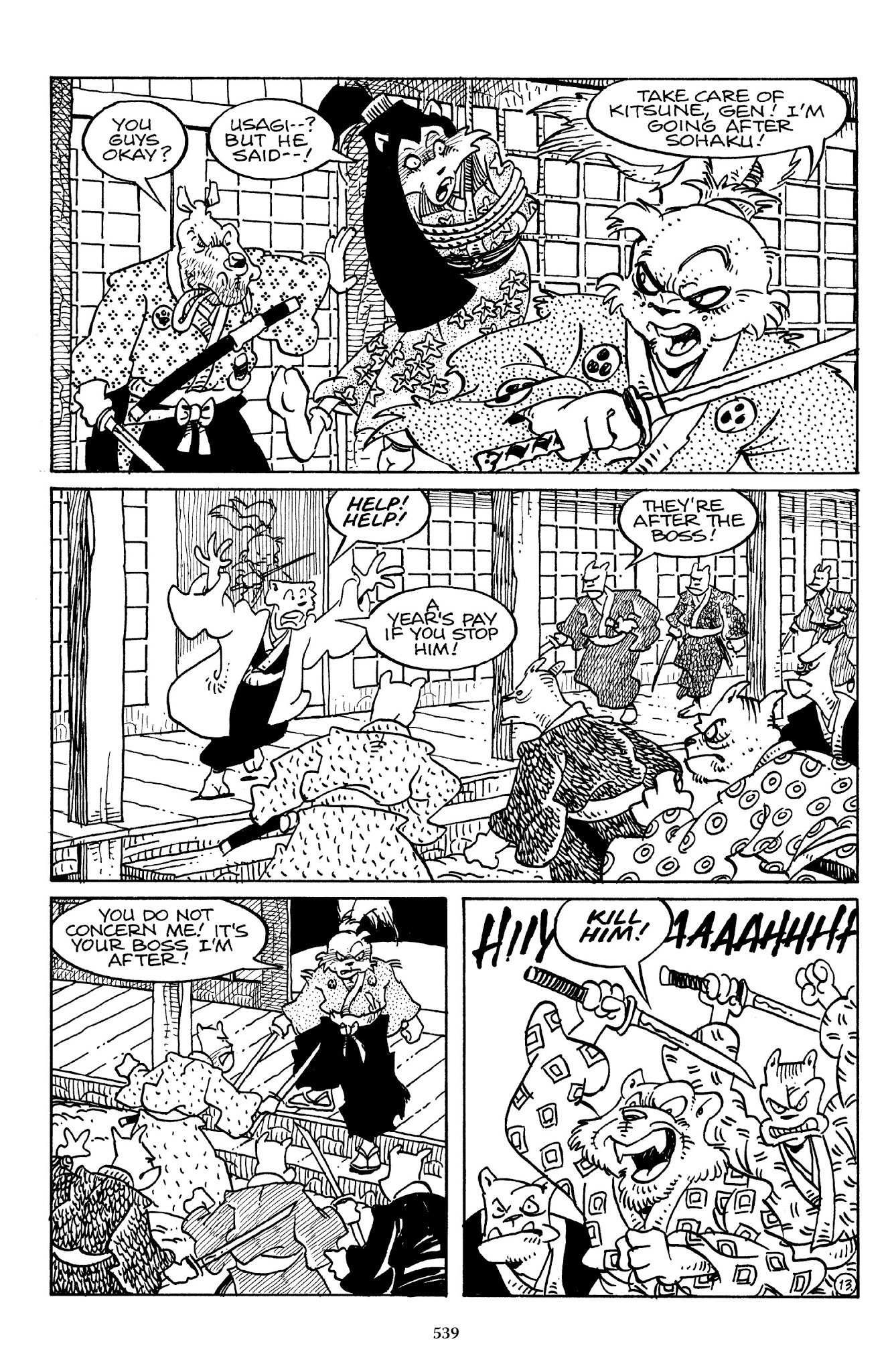 Read online The Usagi Yojimbo Saga comic -  Issue # TPB 3 - 534