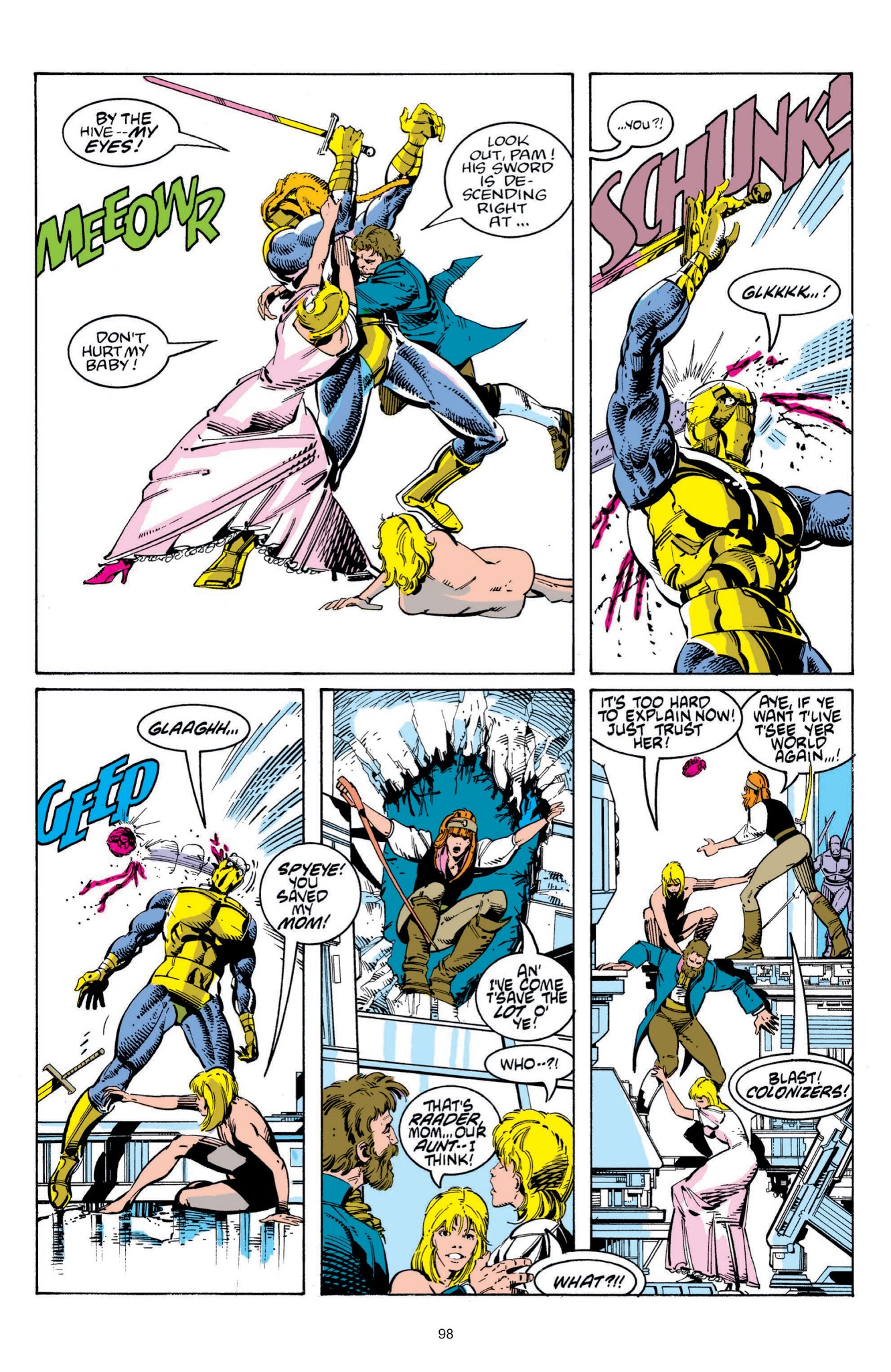 Read online Swords of the Swashbucklers comic -  Issue # TPB - 91