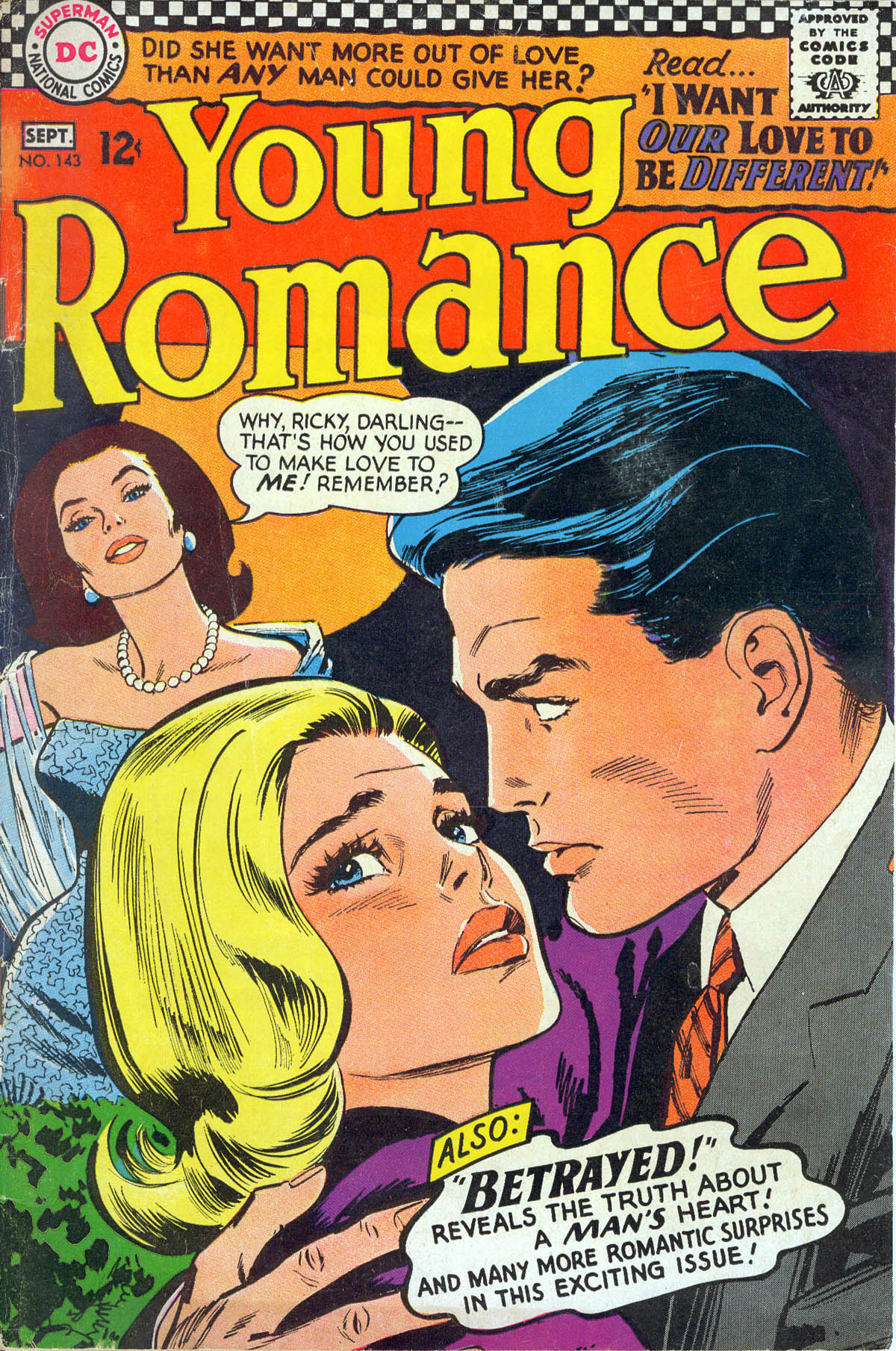 Read online Young Romance comic -  Issue #143 - 1