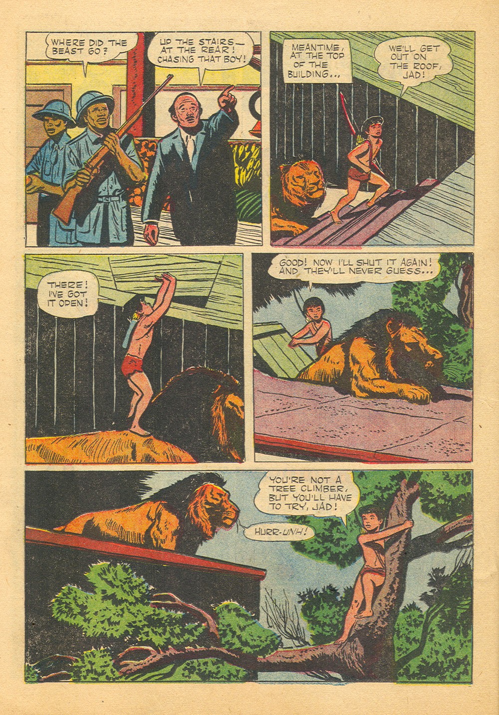 Read online Tarzan (1948) comic -  Issue #60 - 22