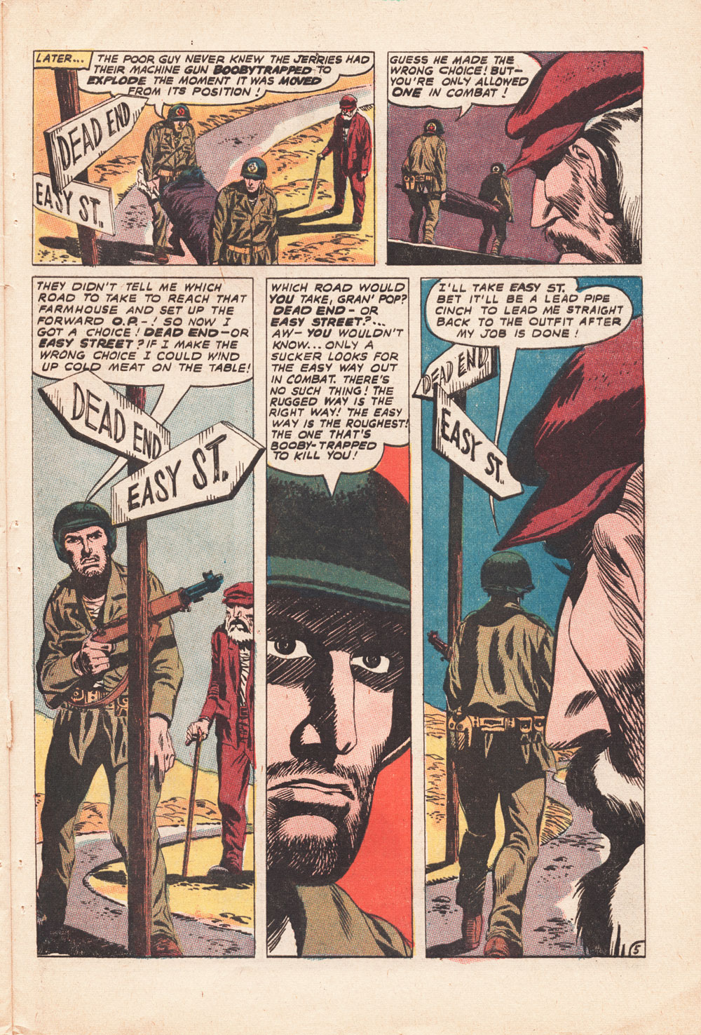 Read online Our Army at War (1952) comic -  Issue #168 - 29