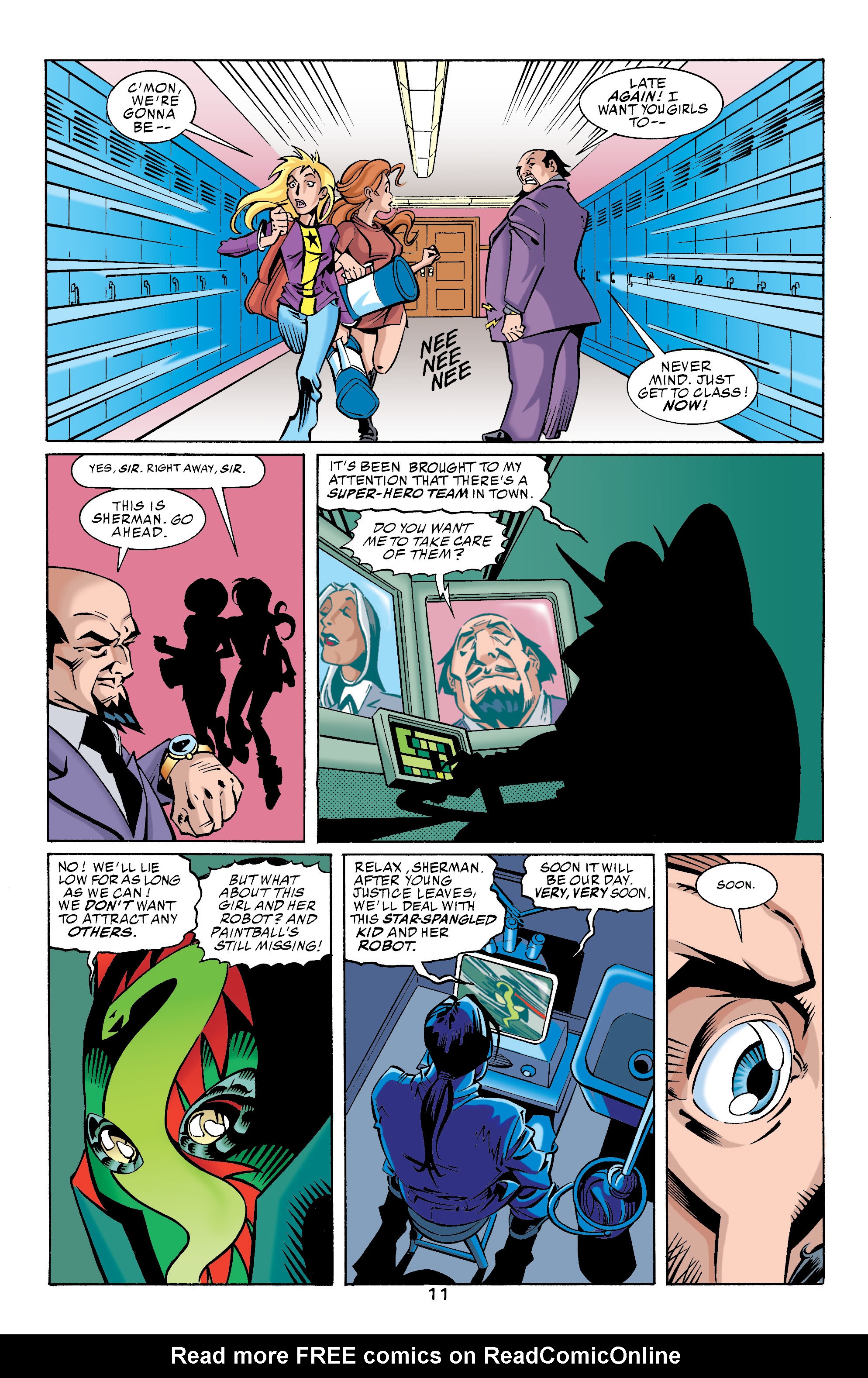 Read online Stars and S.T.R.I.P.E. comic -  Issue #5 - 12