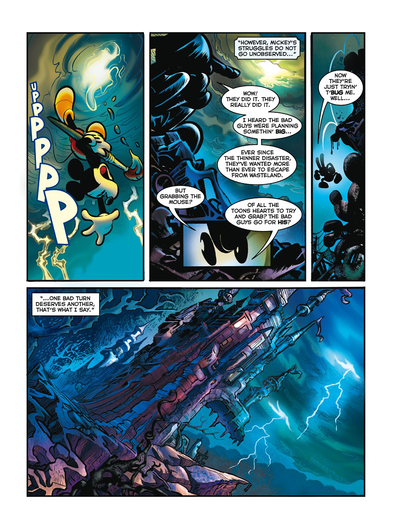 Read online Epic Mickey: The Graphic Novel comic -  Issue # Full - 6