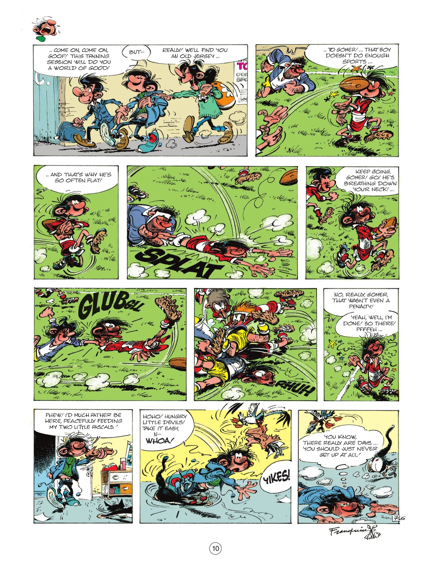 Read online Gomer Goof comic -  Issue #9 - 12