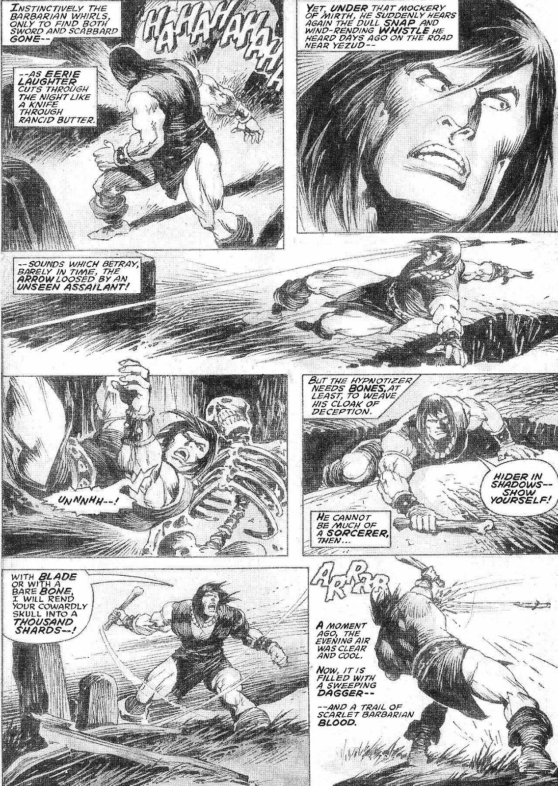 The Savage Sword Of Conan issue 210 - Page 7