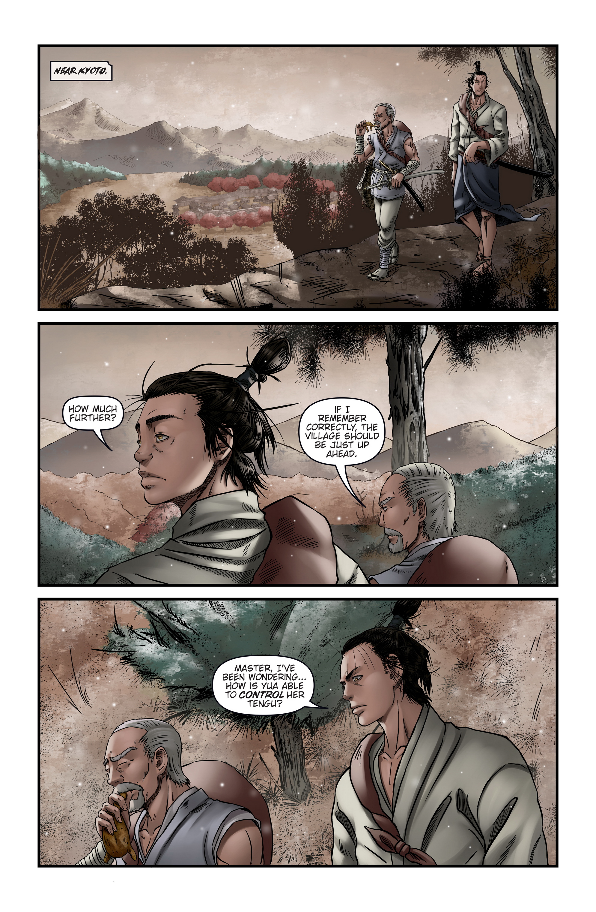 Read online Honor and Curse comic -  Issue #4 - 15